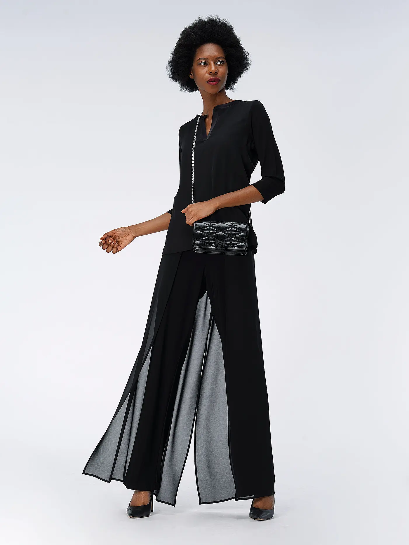 JOSEPH RIBKOFF | Marlenehose | schwarz
