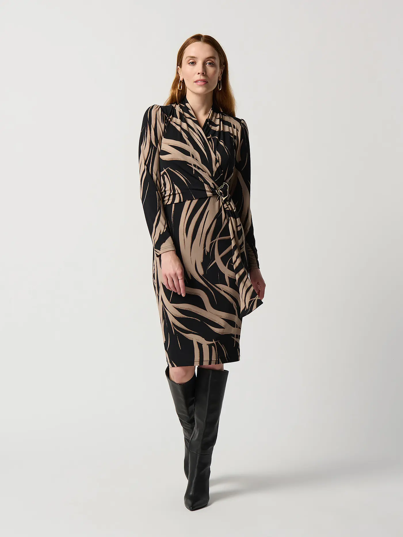 JOSEPH RIBKOFF | Midikleid | schwarz
