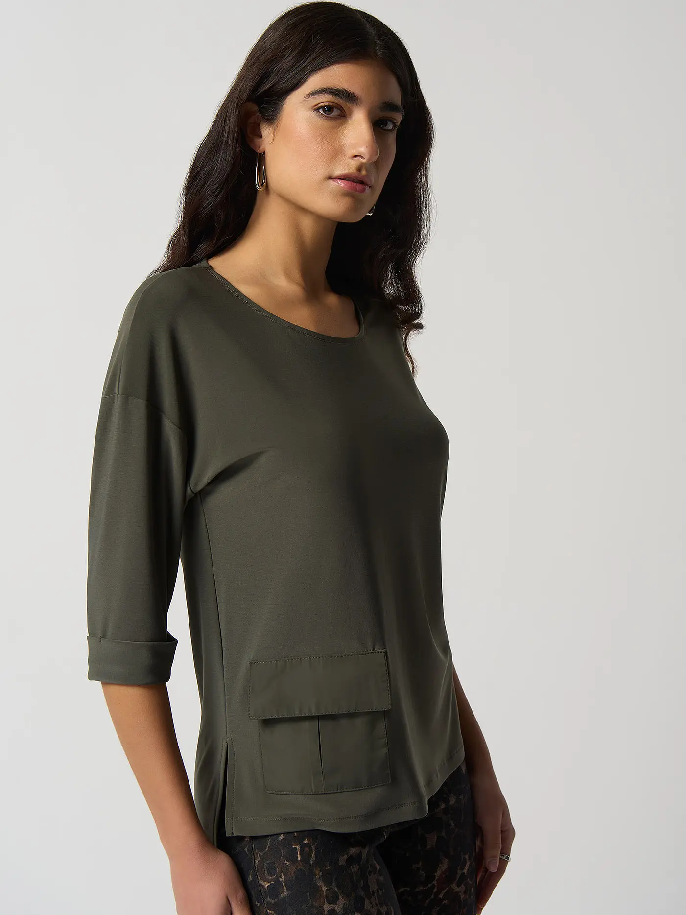 JOSEPH RIBKOFF | Shirt | olive