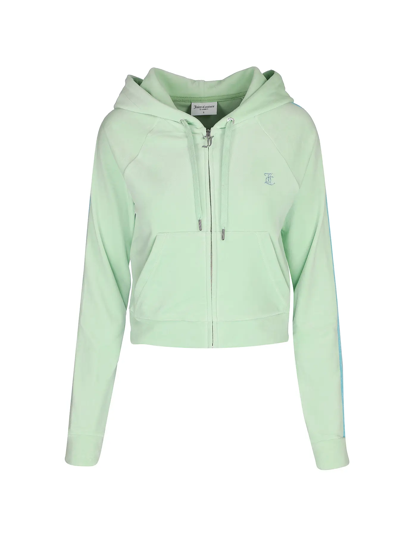 JUICY COUTURE | Kapuzenjacke Cropped Fit | grün