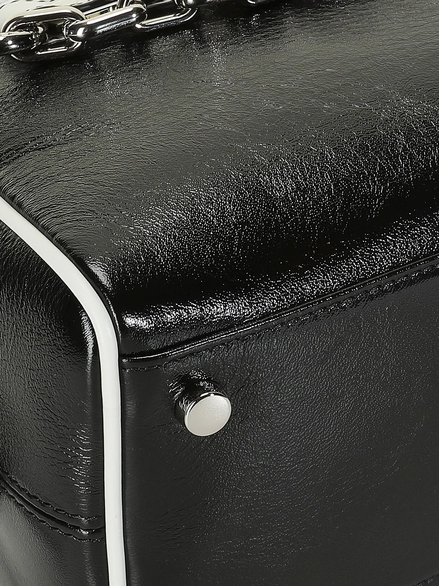 JULIA SKERGETH | Ledertasche - Henkeltasche DOCTORS BAG SMALL  | schwarz