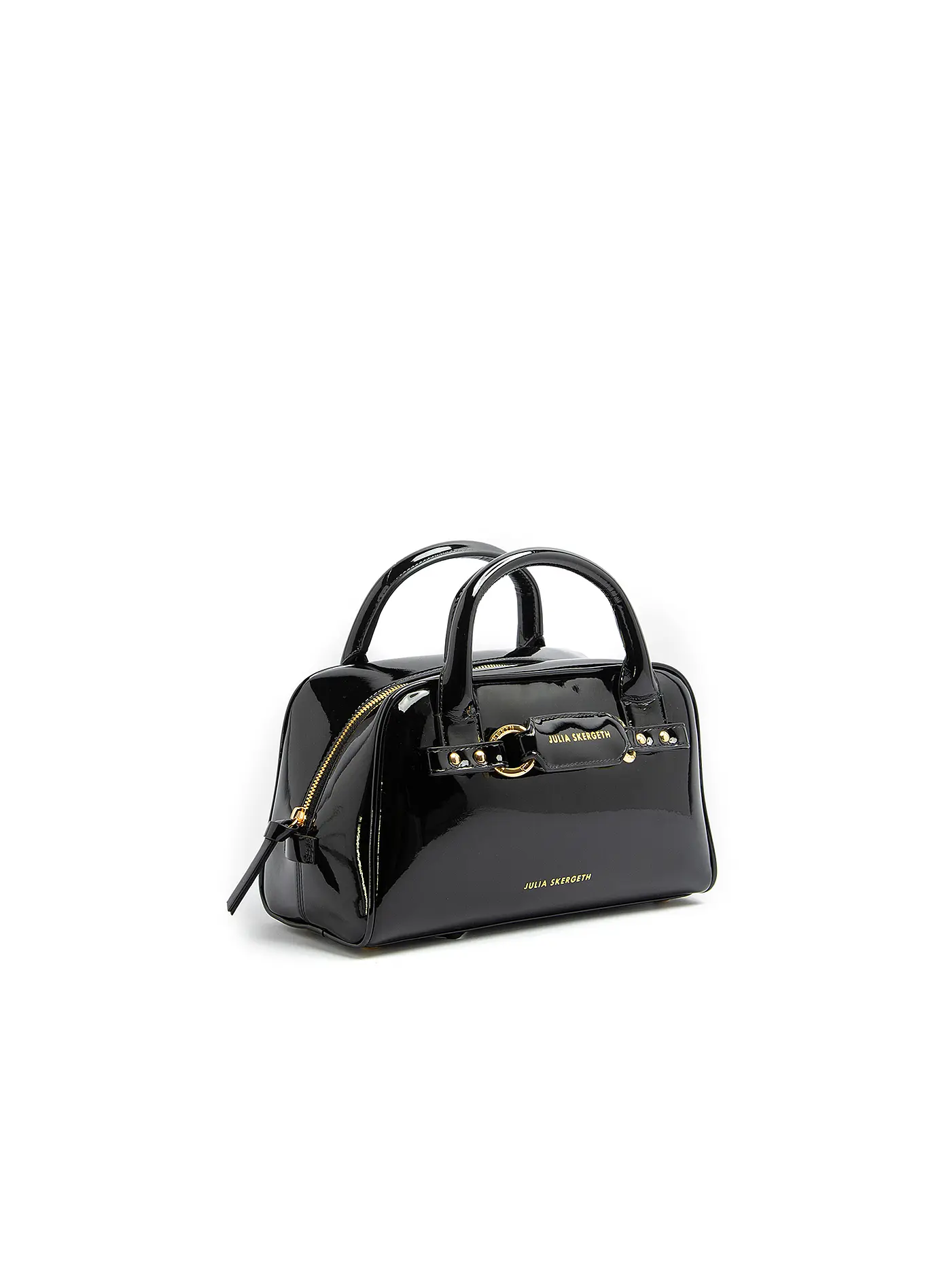 JULIA SKERGETH | Ledertasche - Henkeltasche DOCTORS BAG Small | schwarz