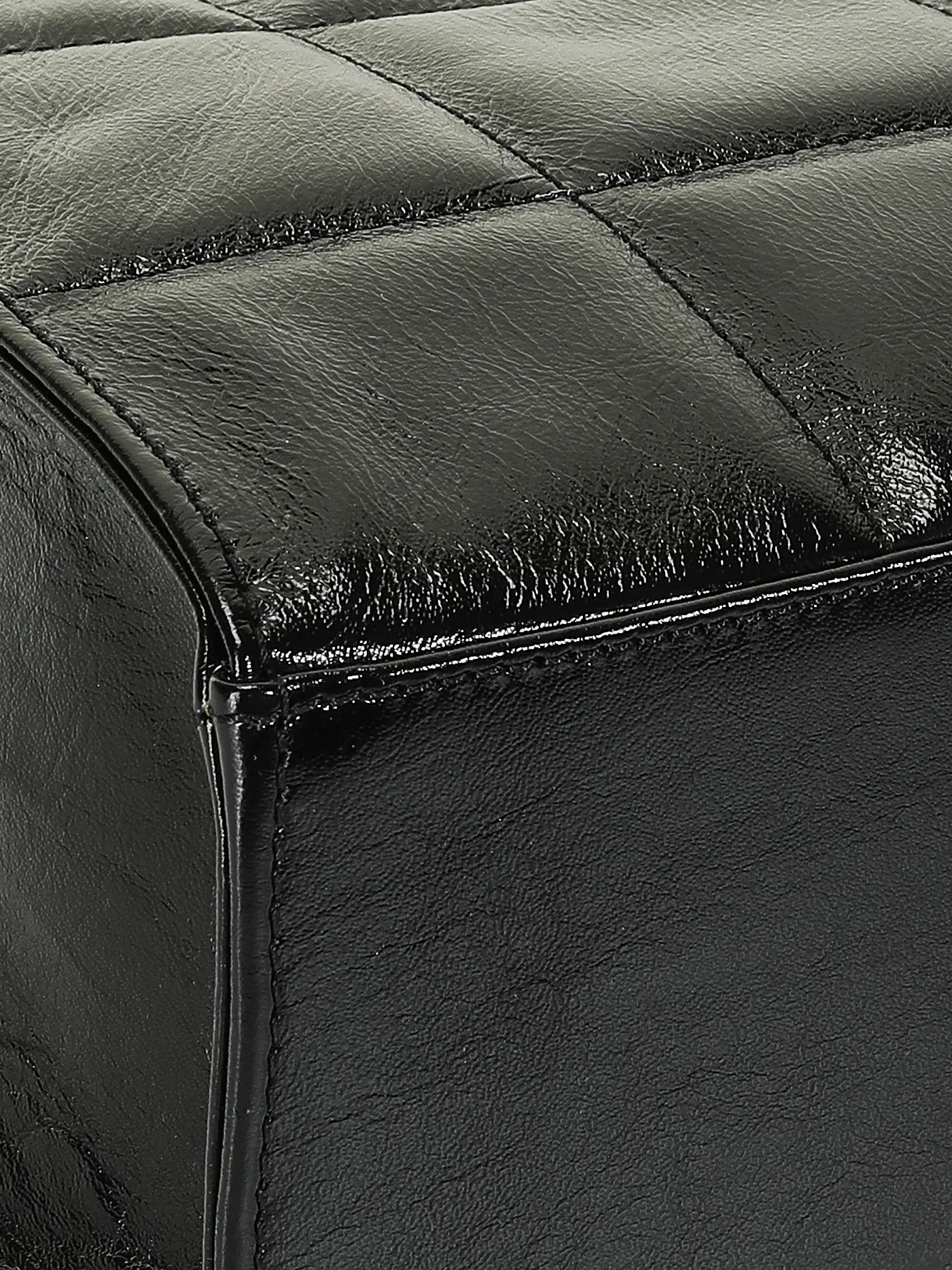 JULIA SKERGETH | Ledertasche - Henkeltasche QUILTED BAG SMALL | schwarz