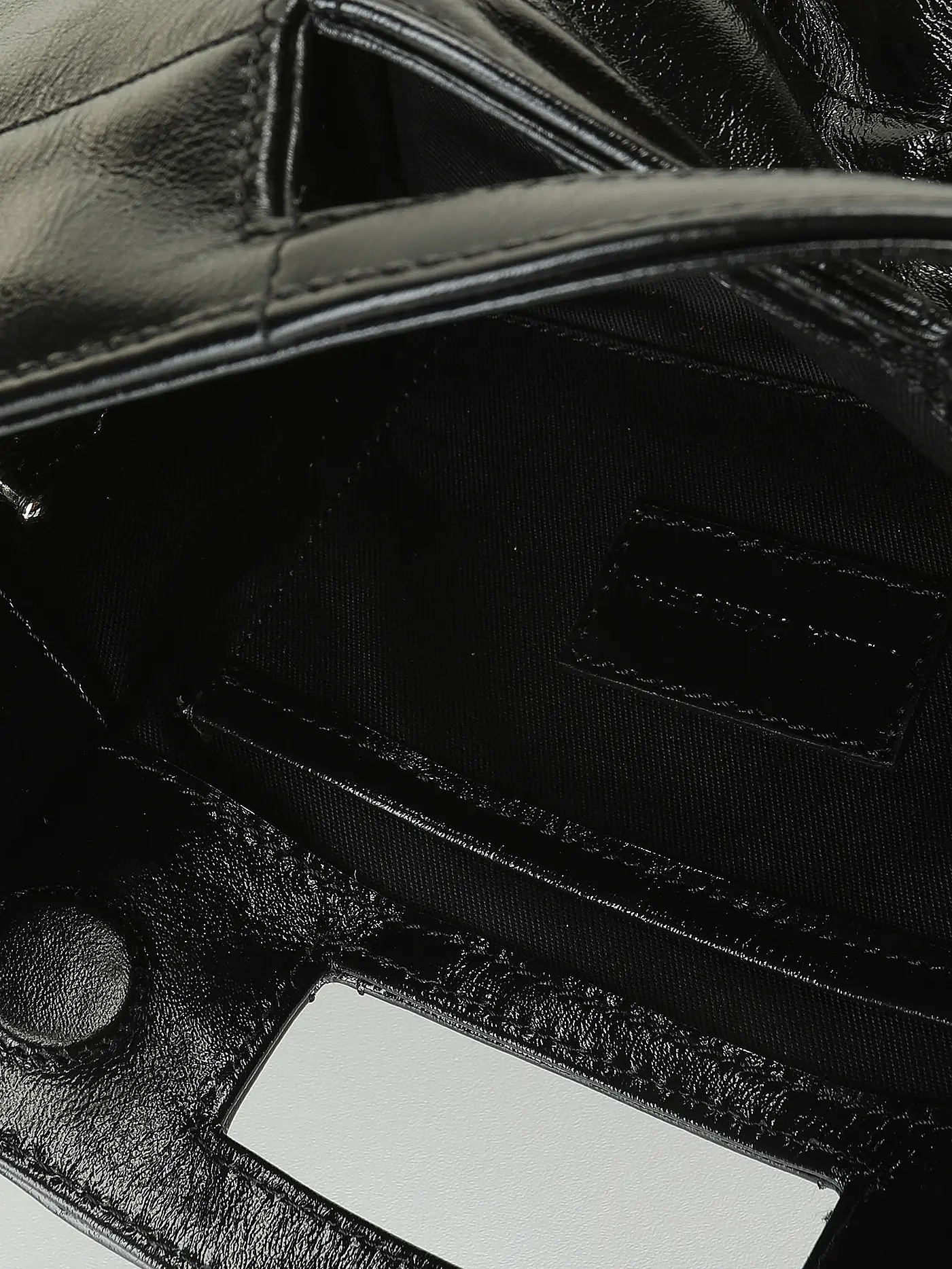 JULIA SKERGETH | Ledertasche - Mini Bag THE QULITED BAG MINI | schwarz