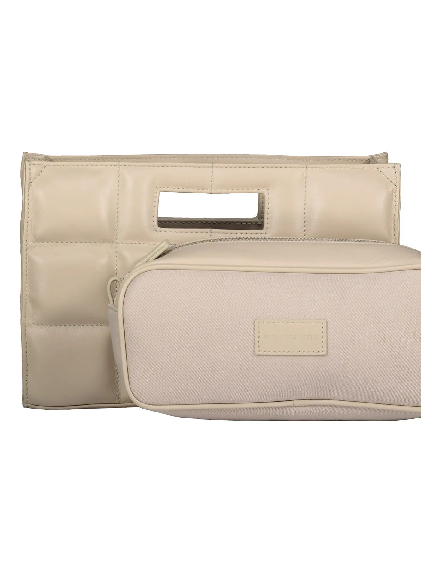 JULIA SKERGETH | Ledertasche - Shopper The Quilted Bag S | beige