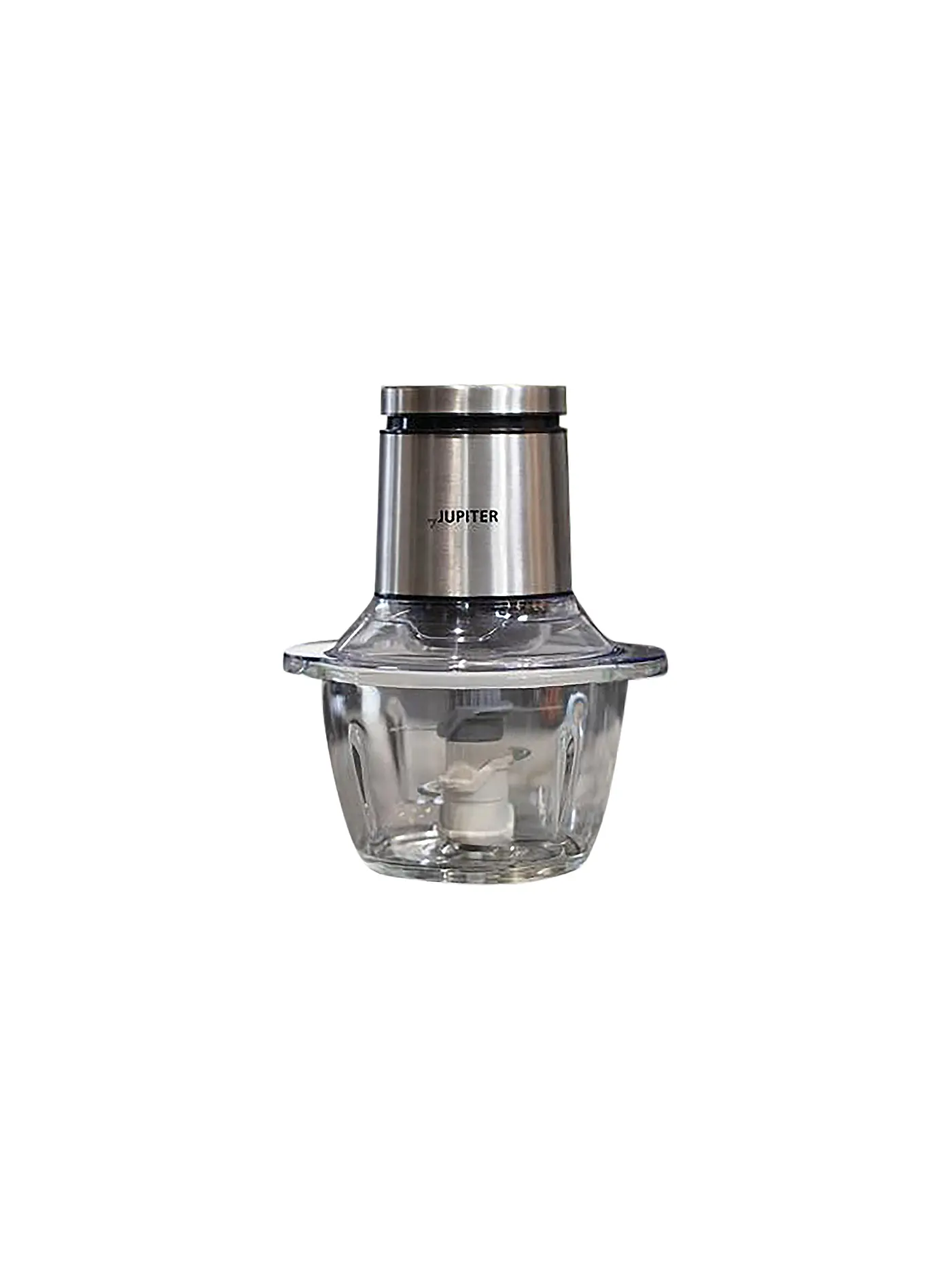 JUPITER | Multi-Zerkleinerer mit 1,2 l Glasschüssel & 6-flg. Messer 400 Watt | transparent