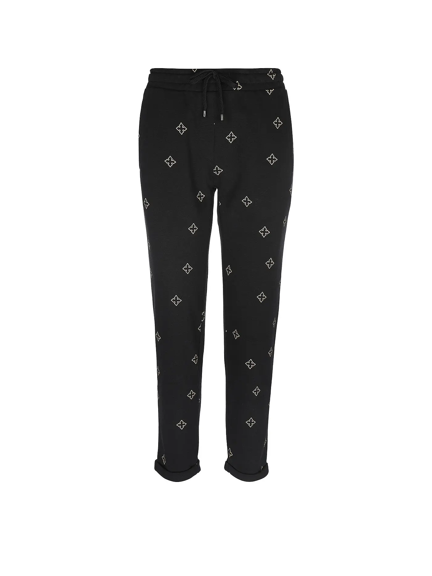 JUVIA | Loungewear Hose 7/8 | schwarz