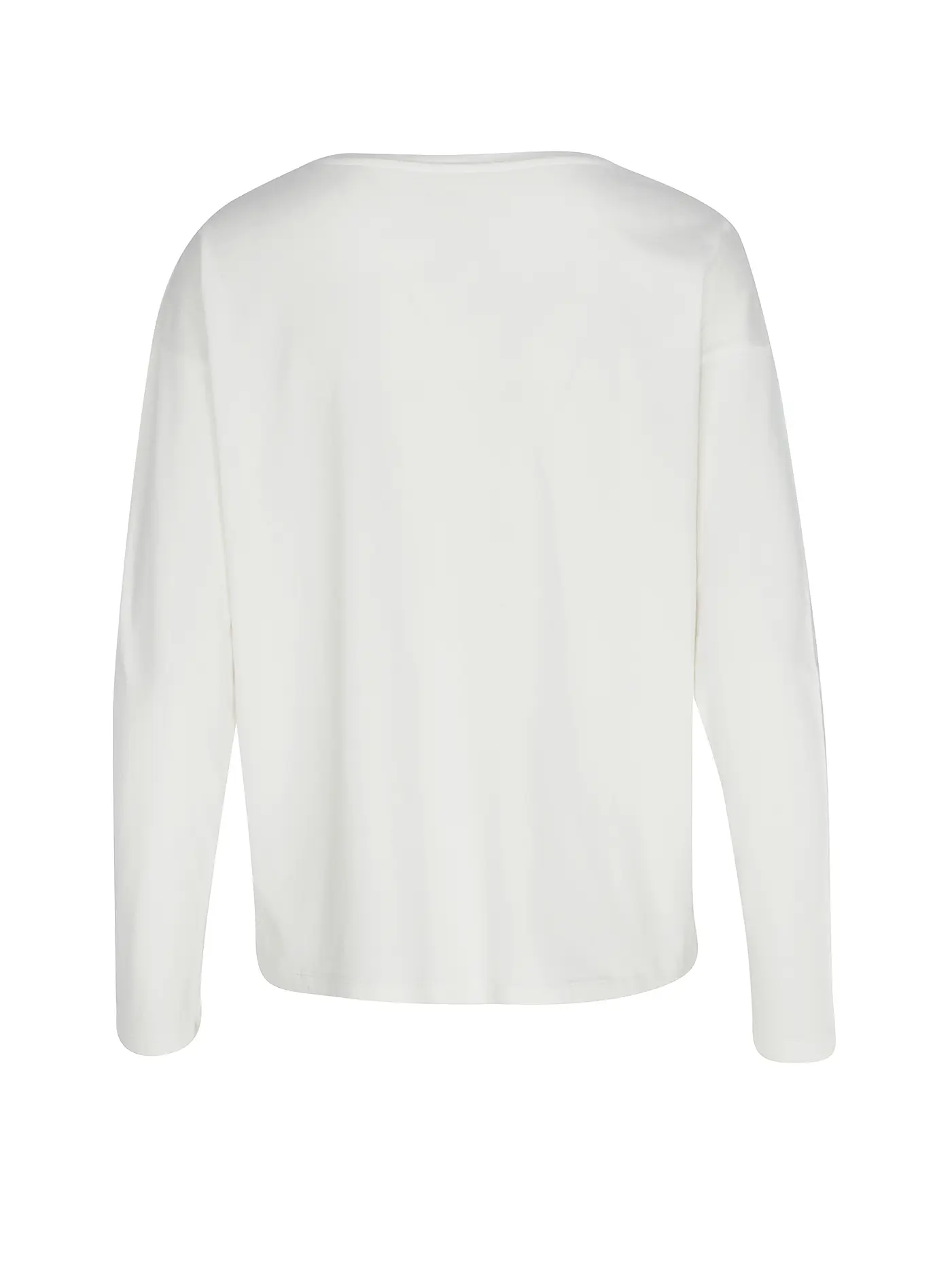 JUVIA | Loungewear Langarmshirt LUISA | creme