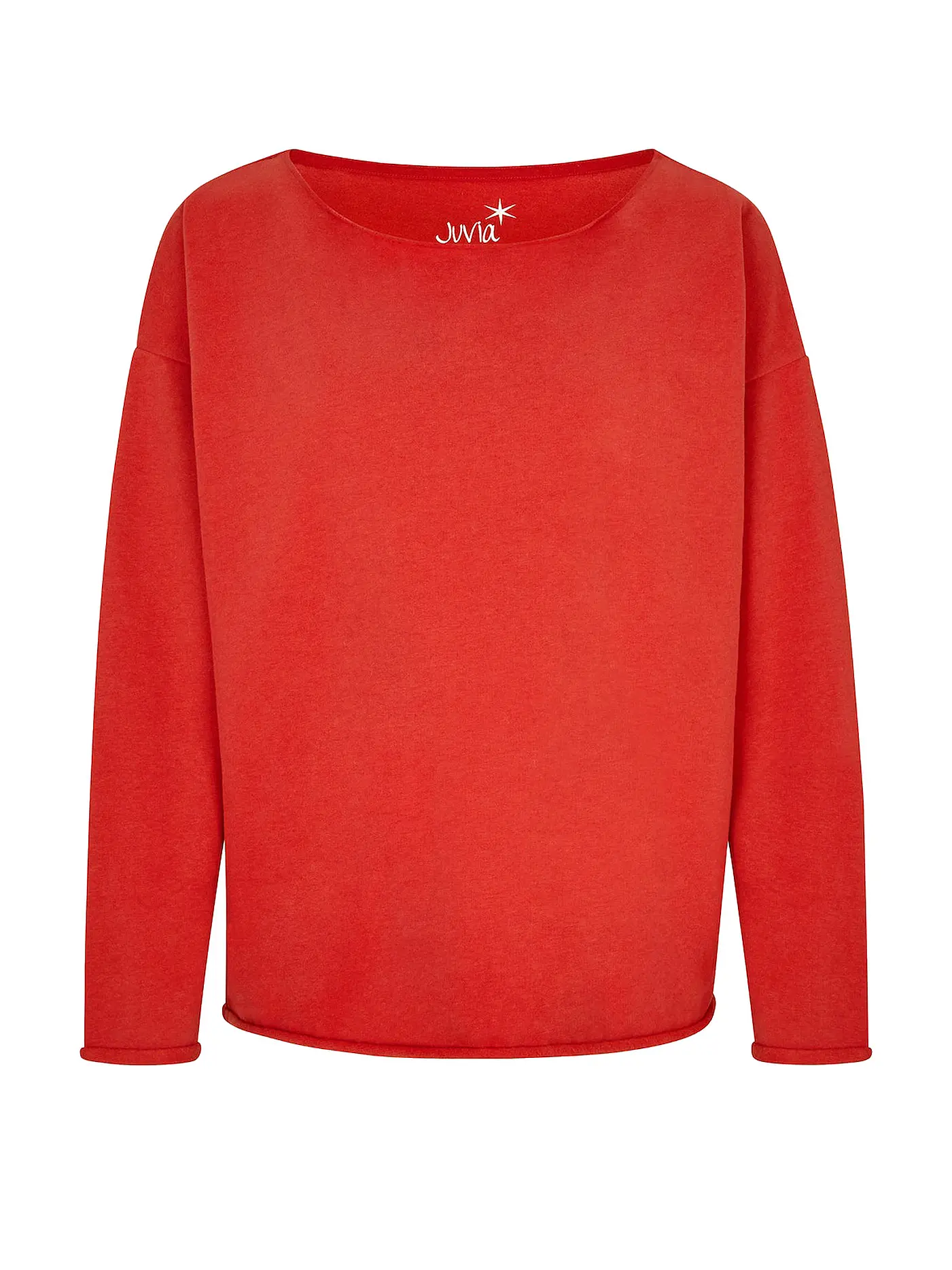 JUVIA | Loungewear Sweater  | rot