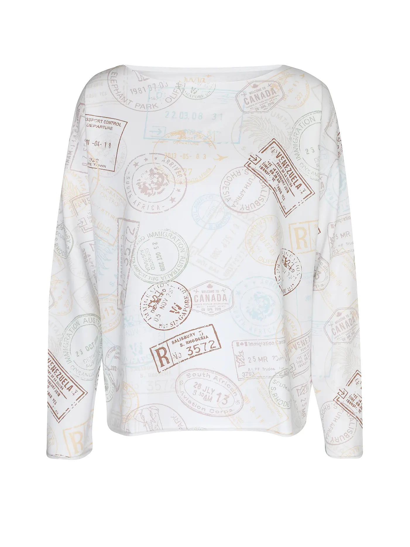 JUVIA | Loungewear Sweater | weiss