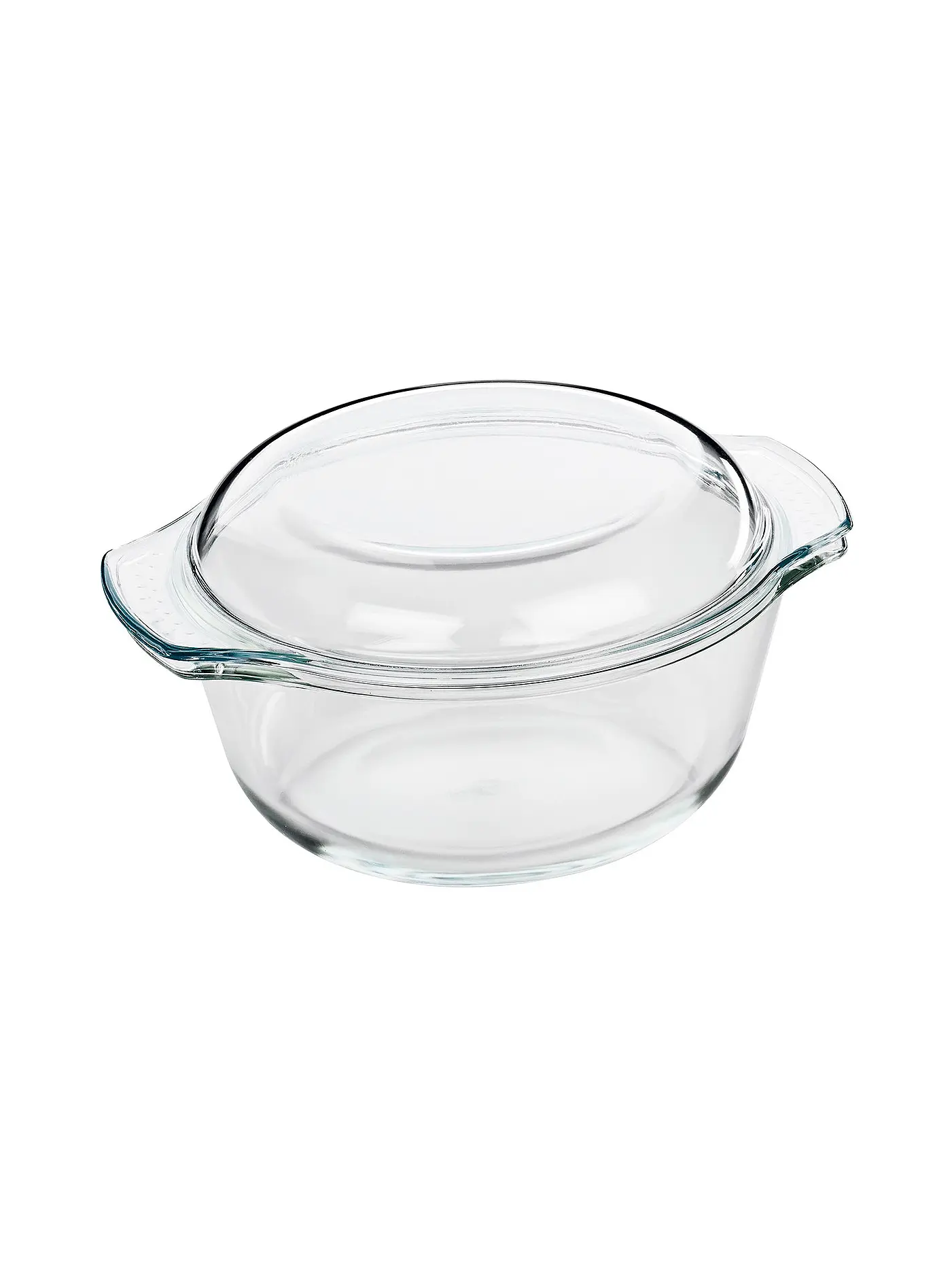 KÜCHENPROFI | Auflaufform mit Deckel, rund ELSASS 22cm/2,8l | transparent