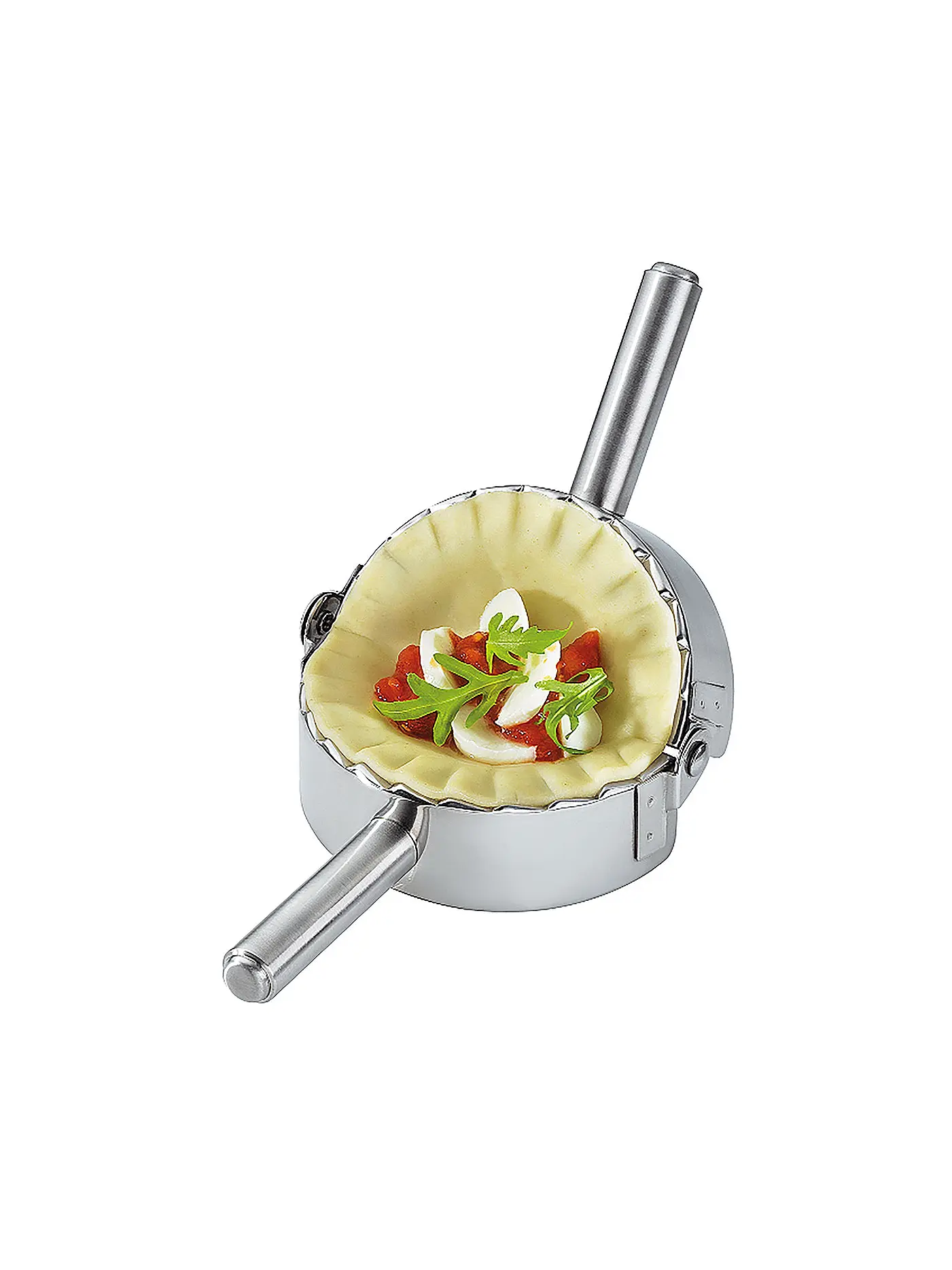 KÜCHENPROFI | Ravioli-Former PASTACASA Midi 10cm | silber