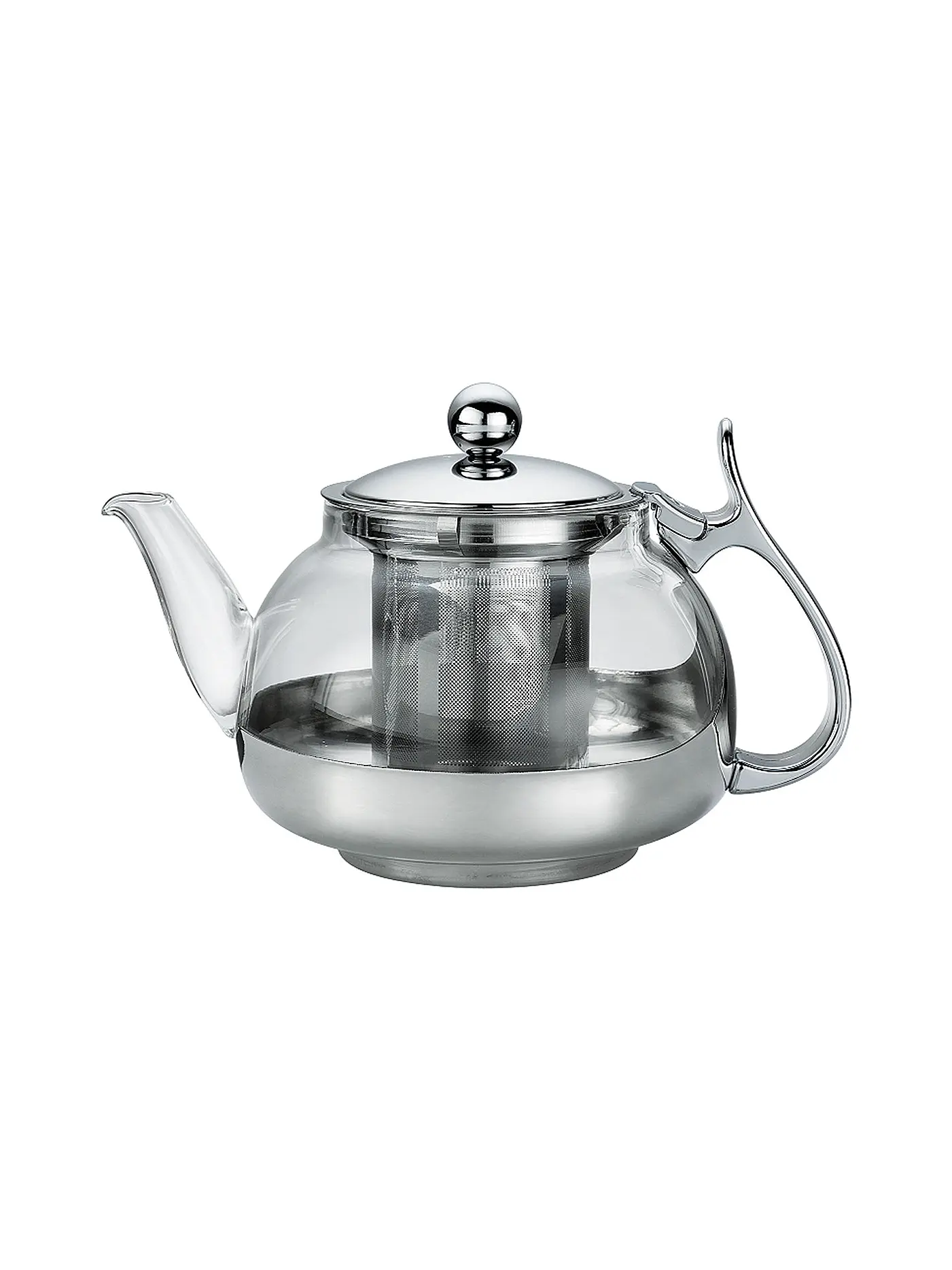 KÜCHENPROFI | Teekanne LOTUS TEA 700ml  | silber