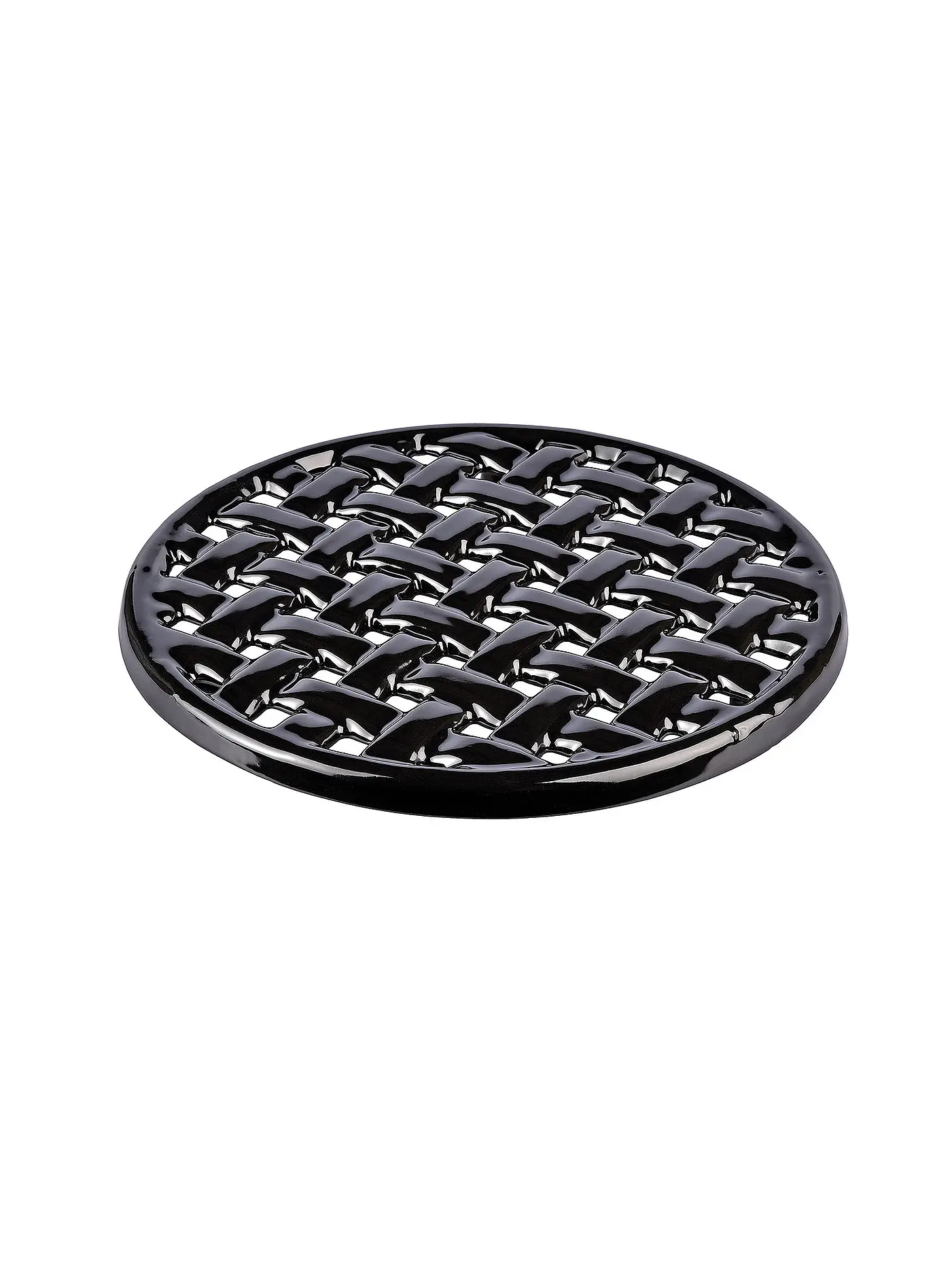 KÜCHENPROFI | Topfuntersetzer rund 20cm Guss/Schwarz | schwarz