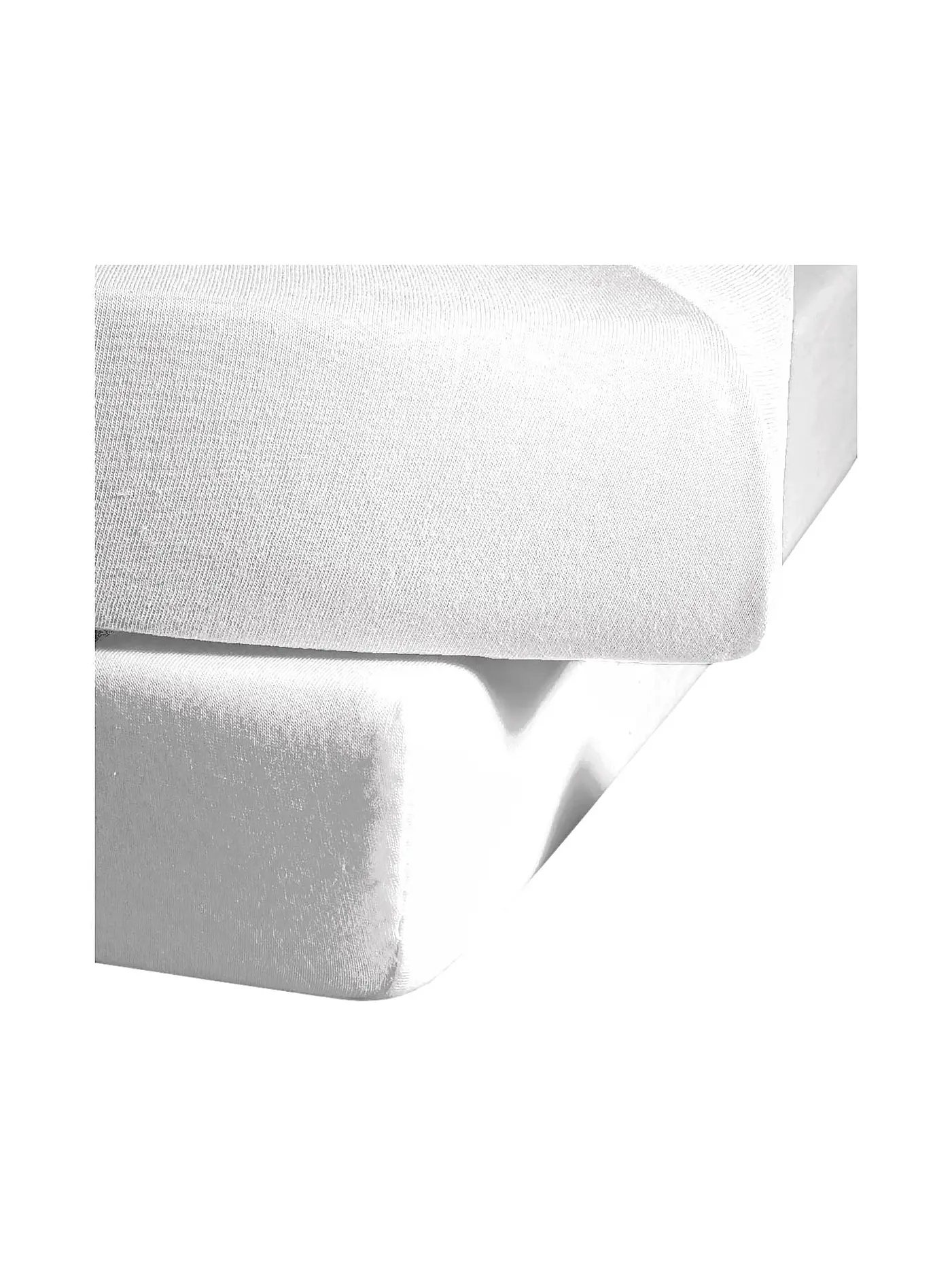 KAEPPEL | Flanell Spannleintuch 100x200cm Weiss | weiss