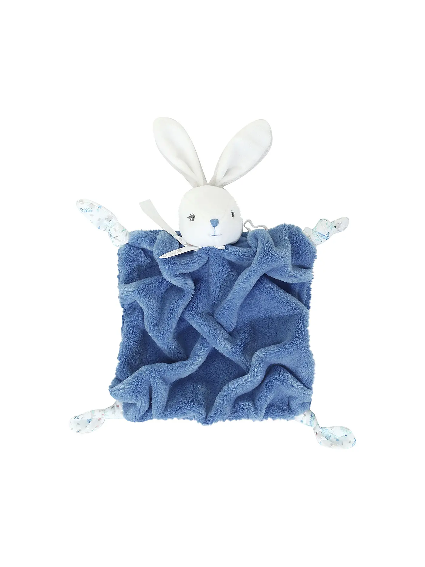 KALOO | Schmusetuch " Hase " | blau