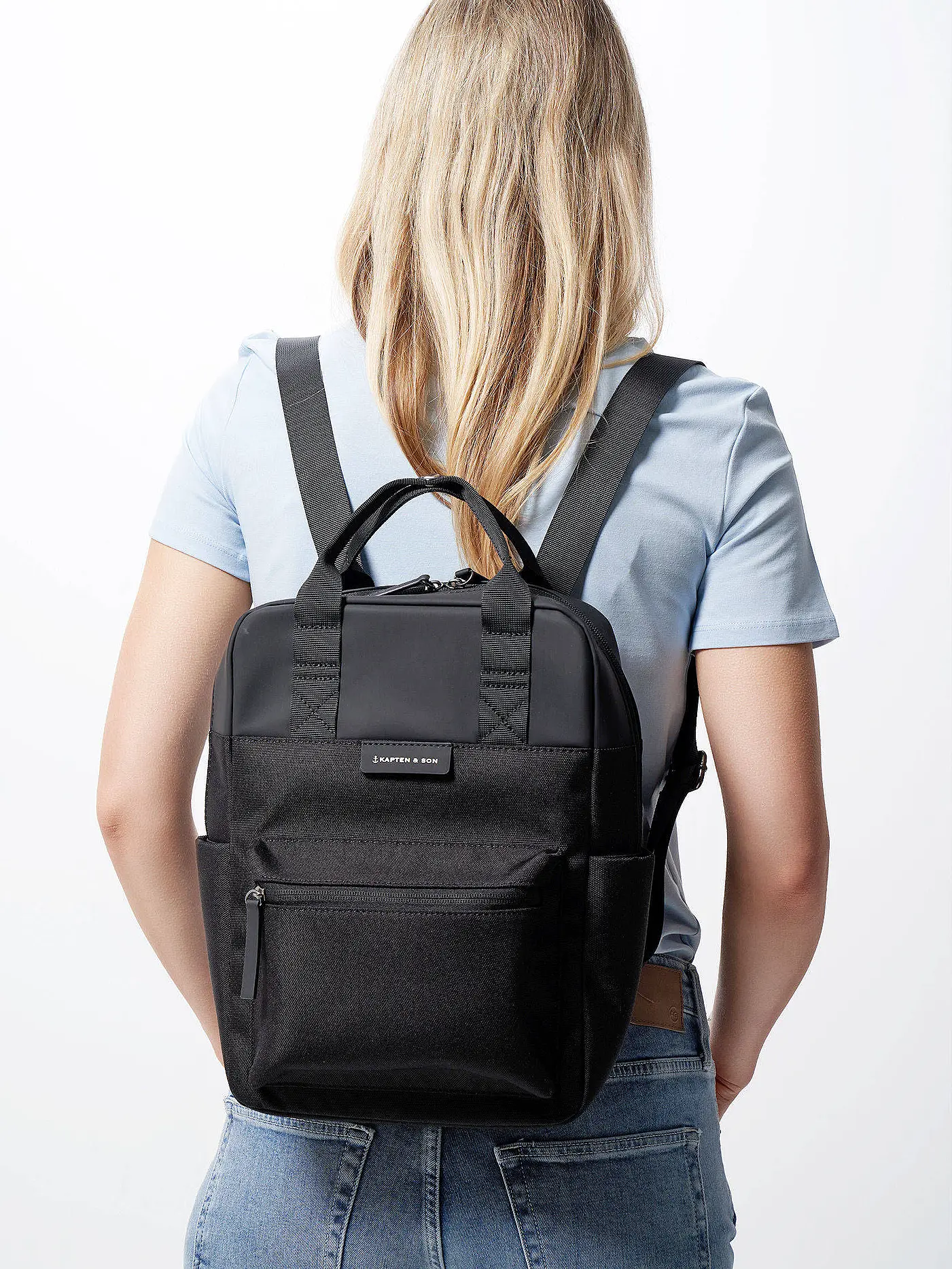 KAPTEN & SON | Rucksack BERGEN Small | schwarz