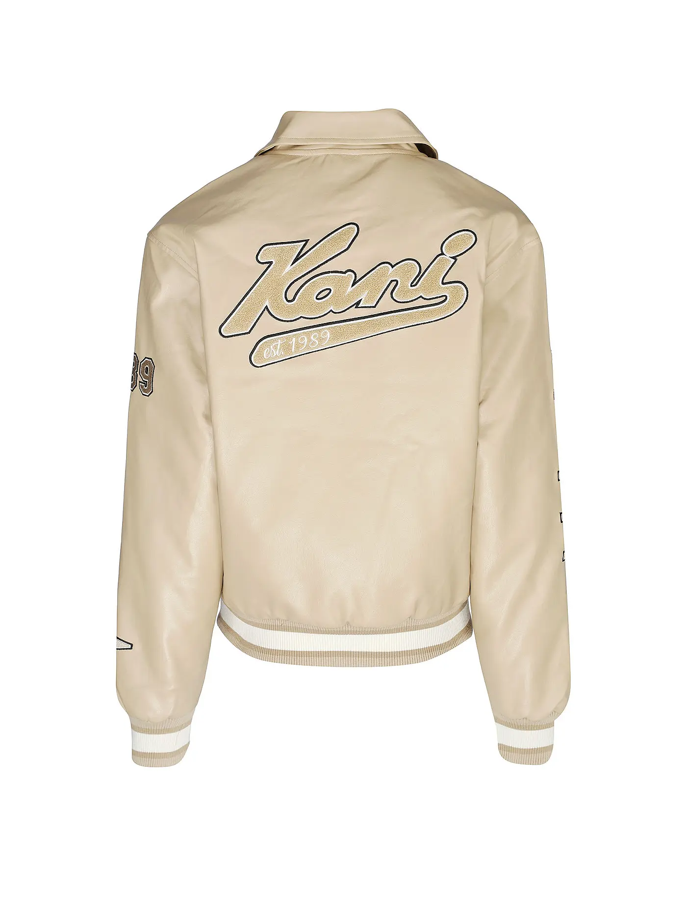 KARL KANI | Blouson in Lederoptik | beige