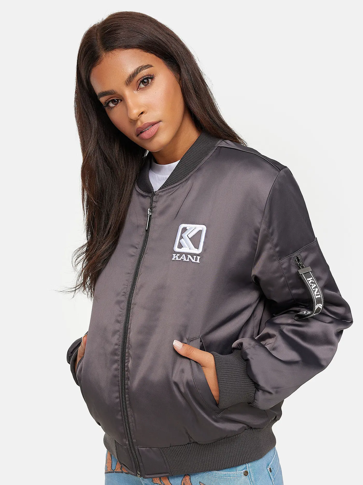 KARL KANI | Blouson | grau