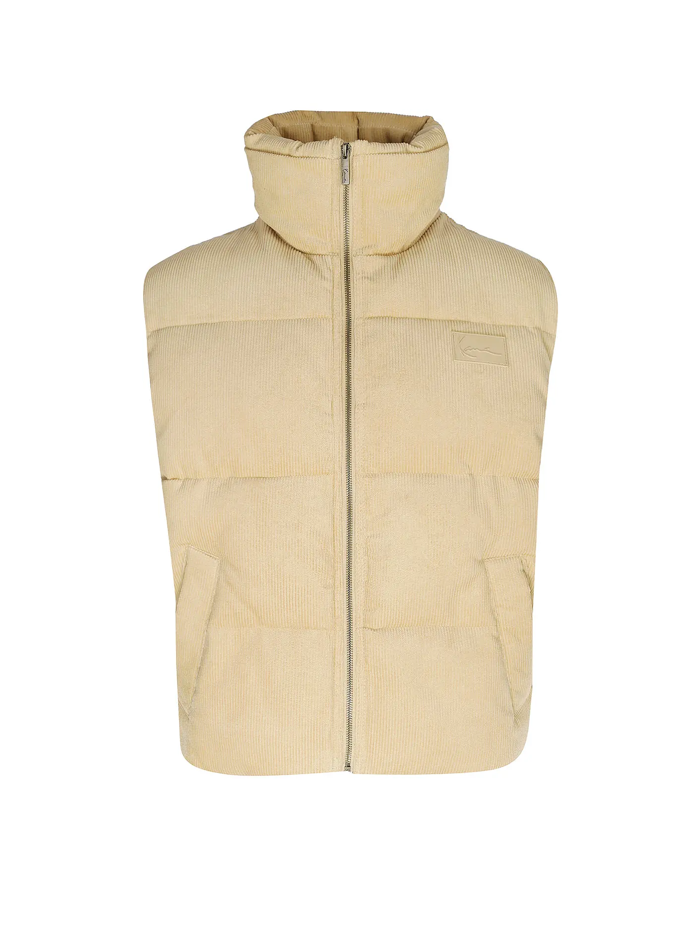 KARL KANI | Cord Steppgilet | beige