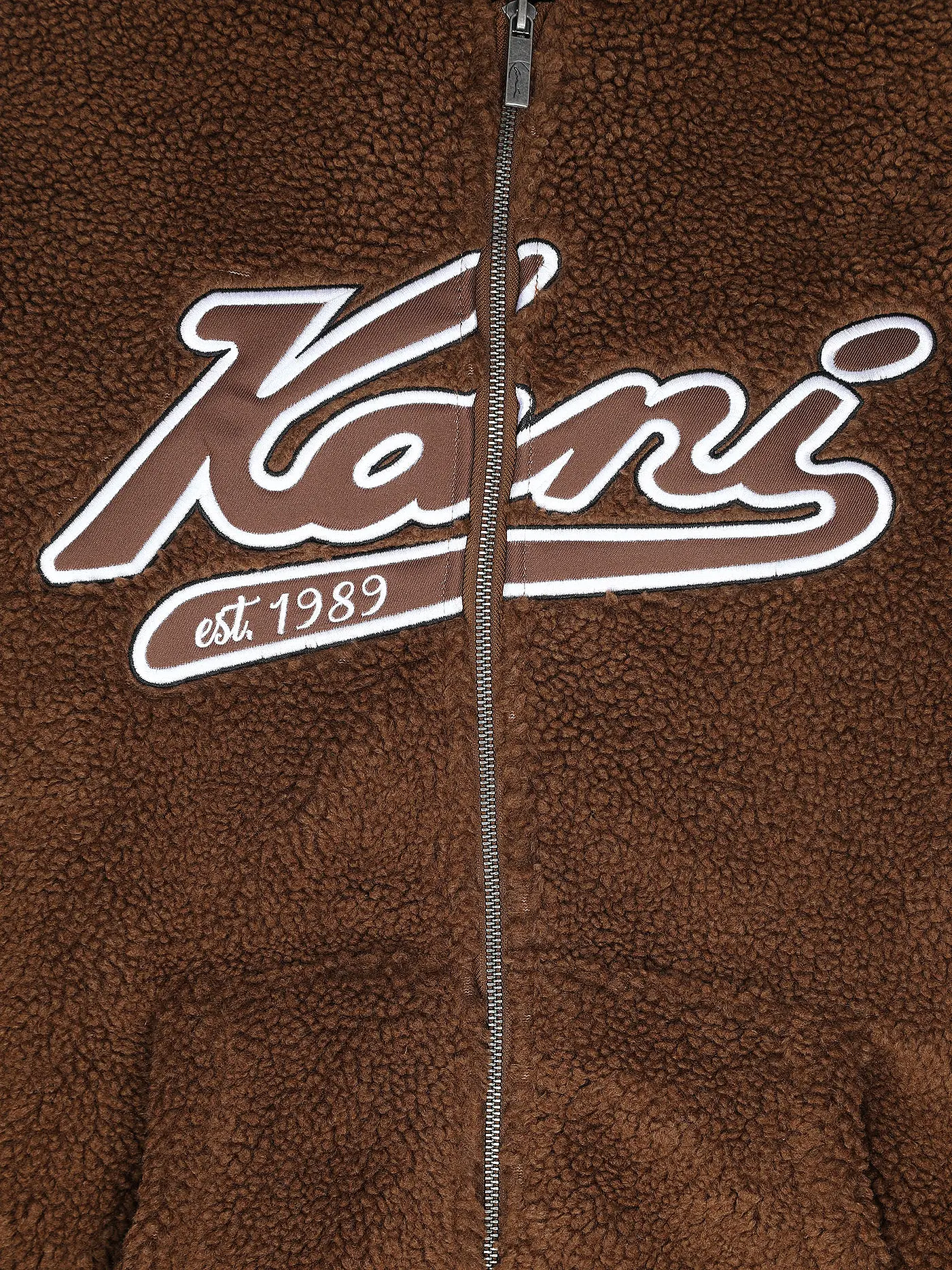 KARL KANI | Jacke in Felloptik  | braun