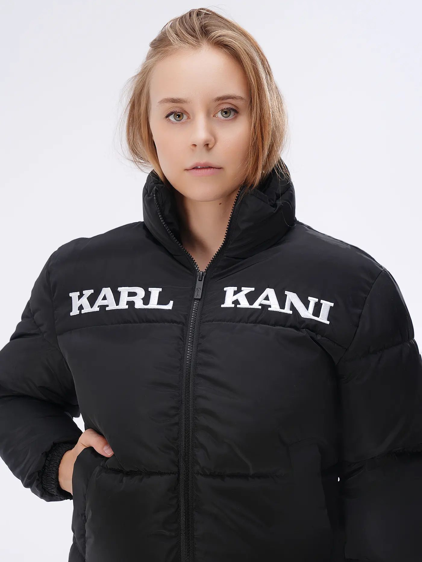 KARL KANI | Steppjacke  | schwarz