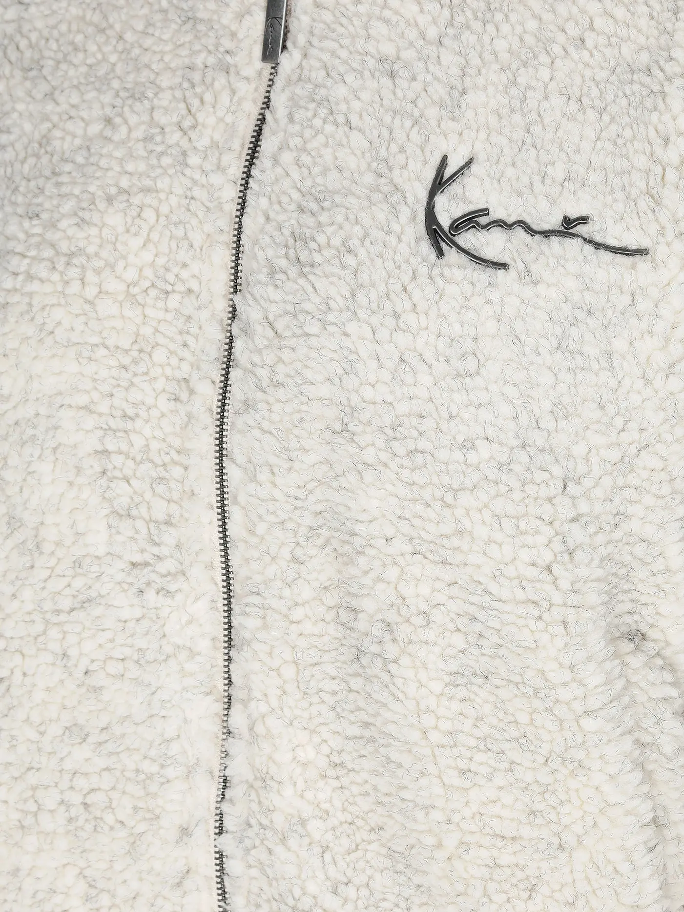 KARL KANI | Sweatjacke | creme