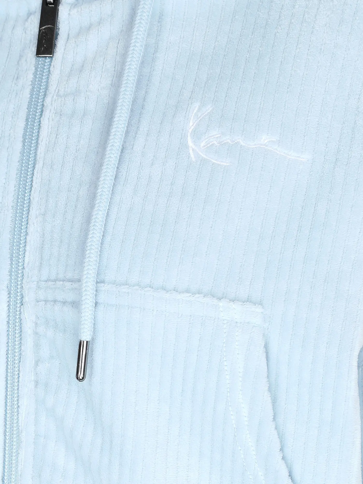 KARL KANI | Sweatjacke | hellblau