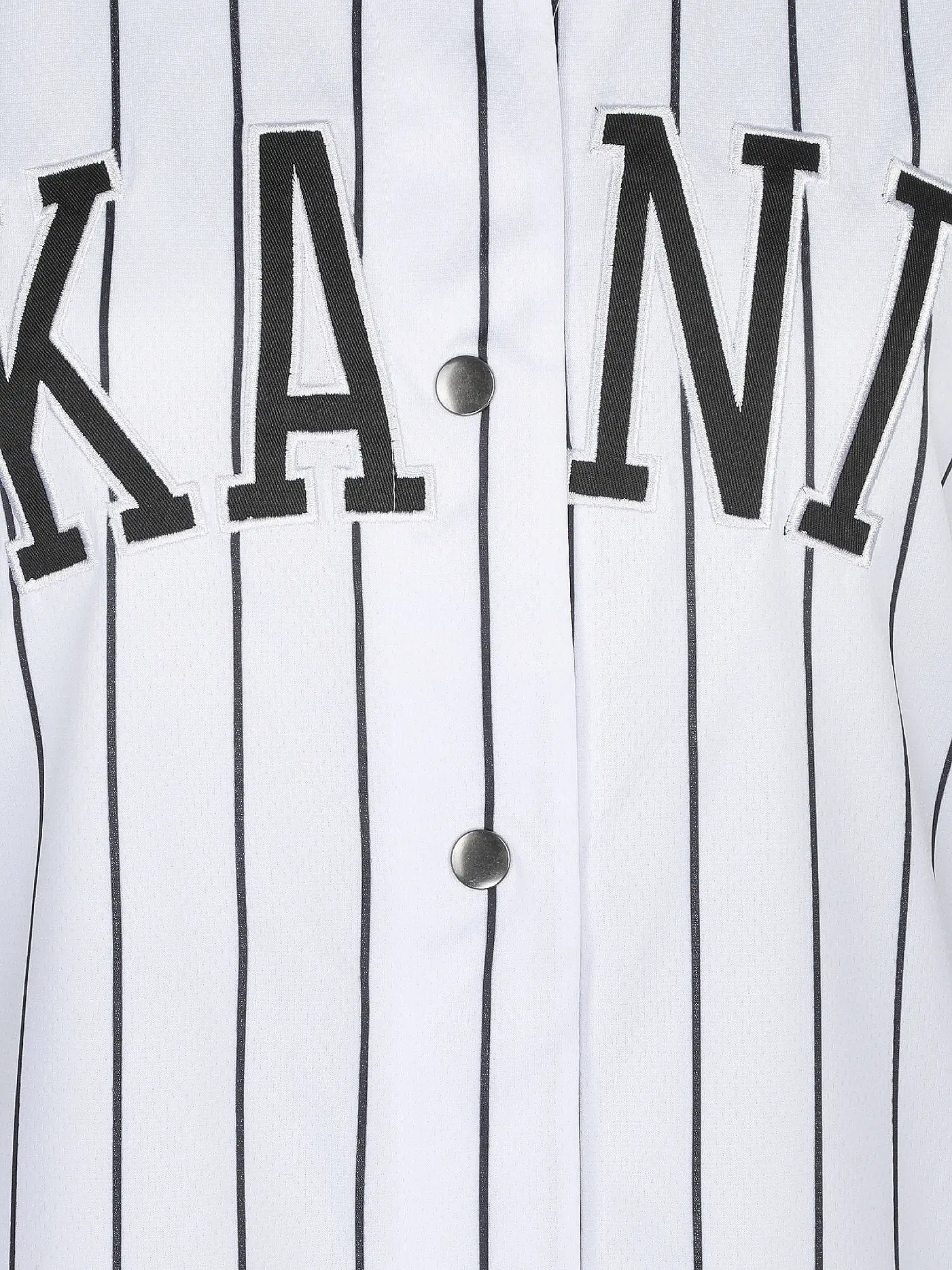 KARL KANI | T Shirt Baseball  | weiss