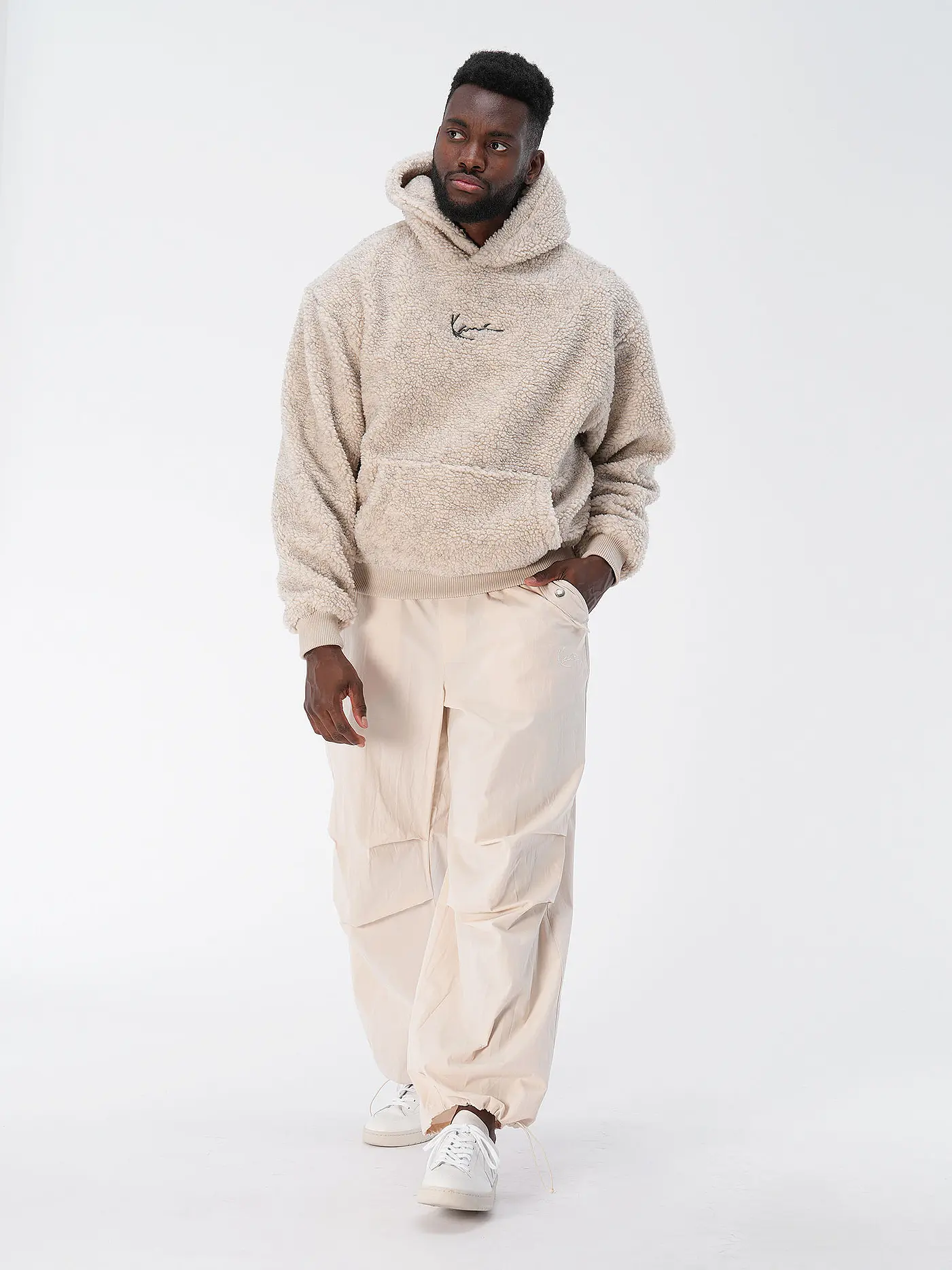 KARL KANI | Teddysweater | beige