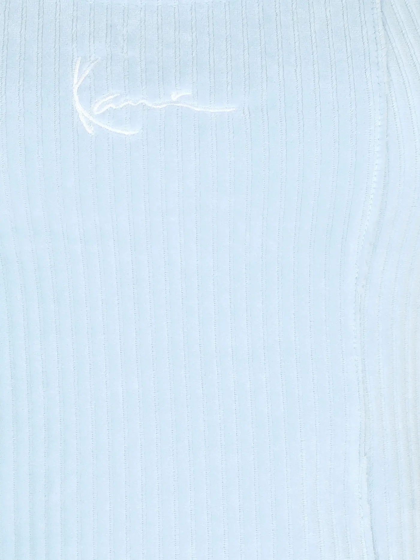 KARL KANI | Top Cropped Fit | hellblau