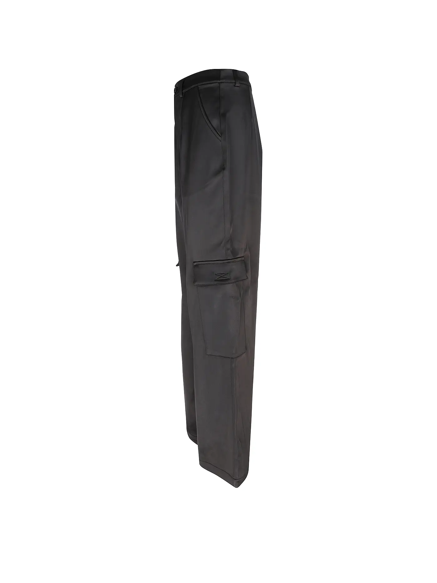 KARO KAUER | Cargohose  | schwarz