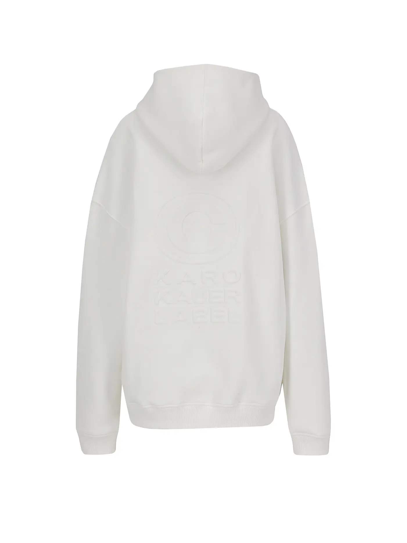 KARO KAUER | Kapuzensweater - Hoodie | creme