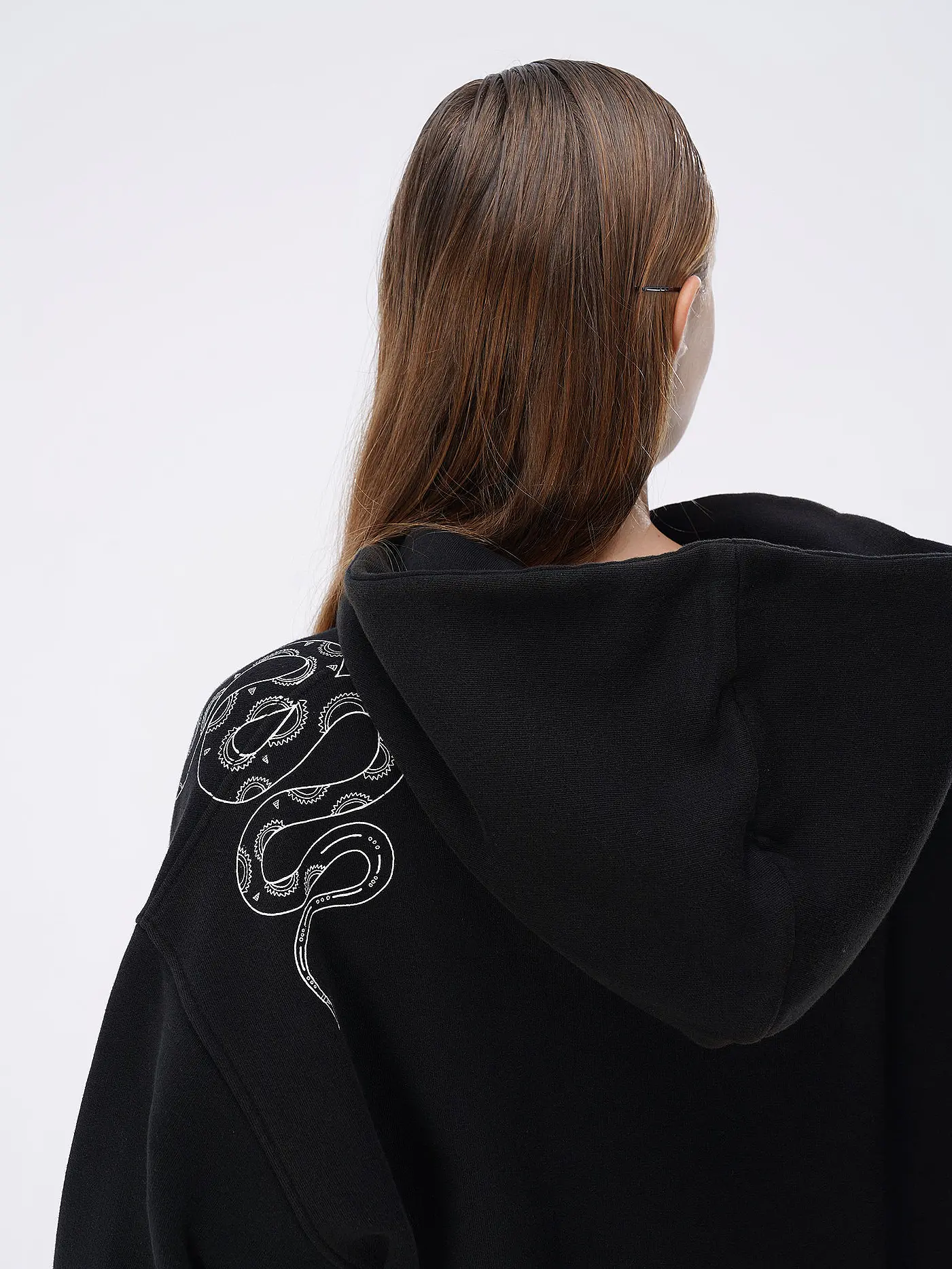 KARO KAUER | Kapuzensweater - Hoodie | schwarz
