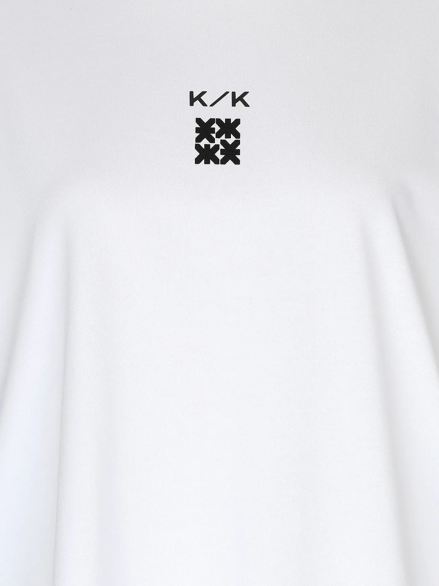 KARO KAUER | Langarmshirt Oversized Fit  | weiss
