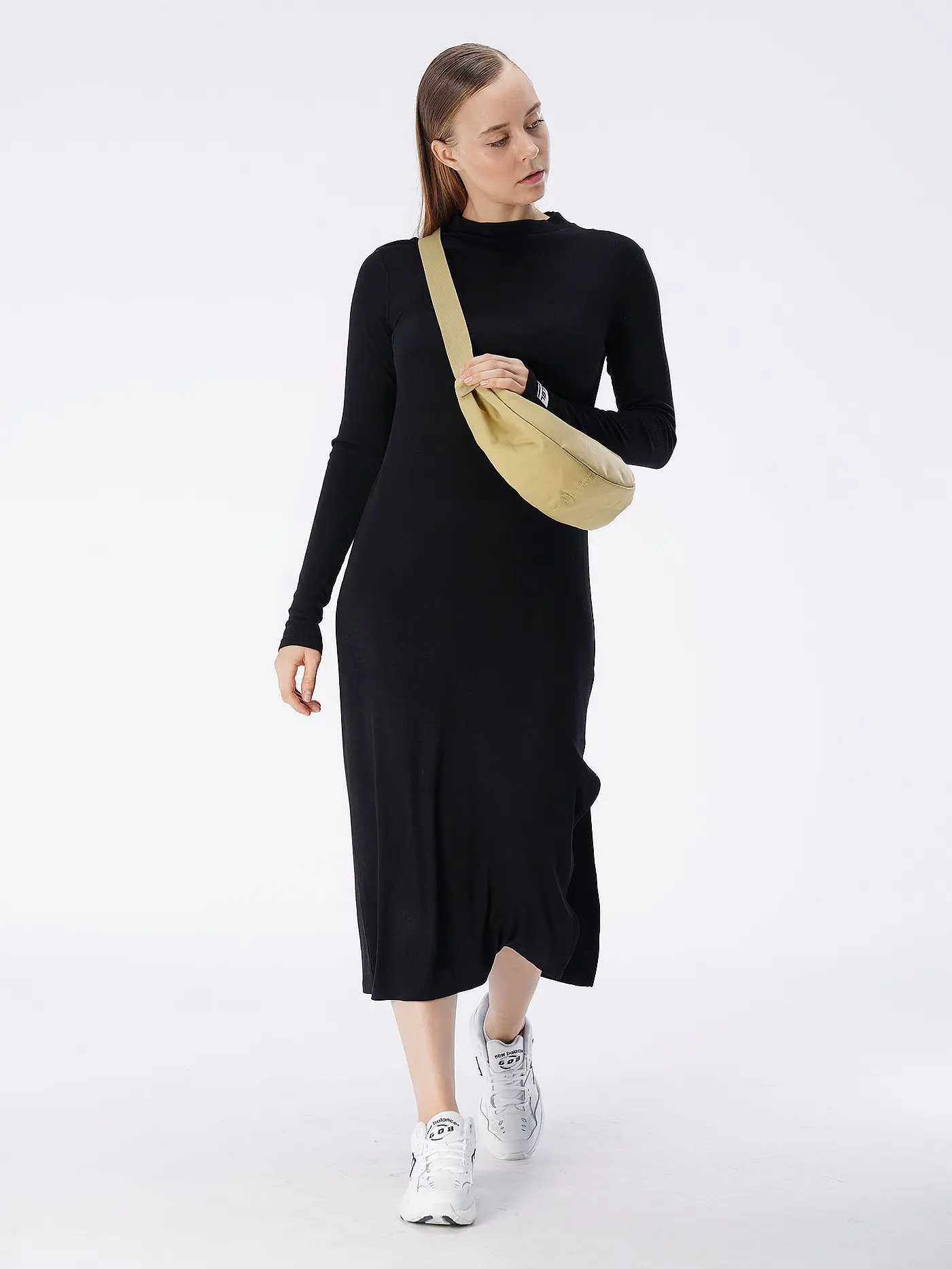 KARO KAUER | Midikleid | schwarz