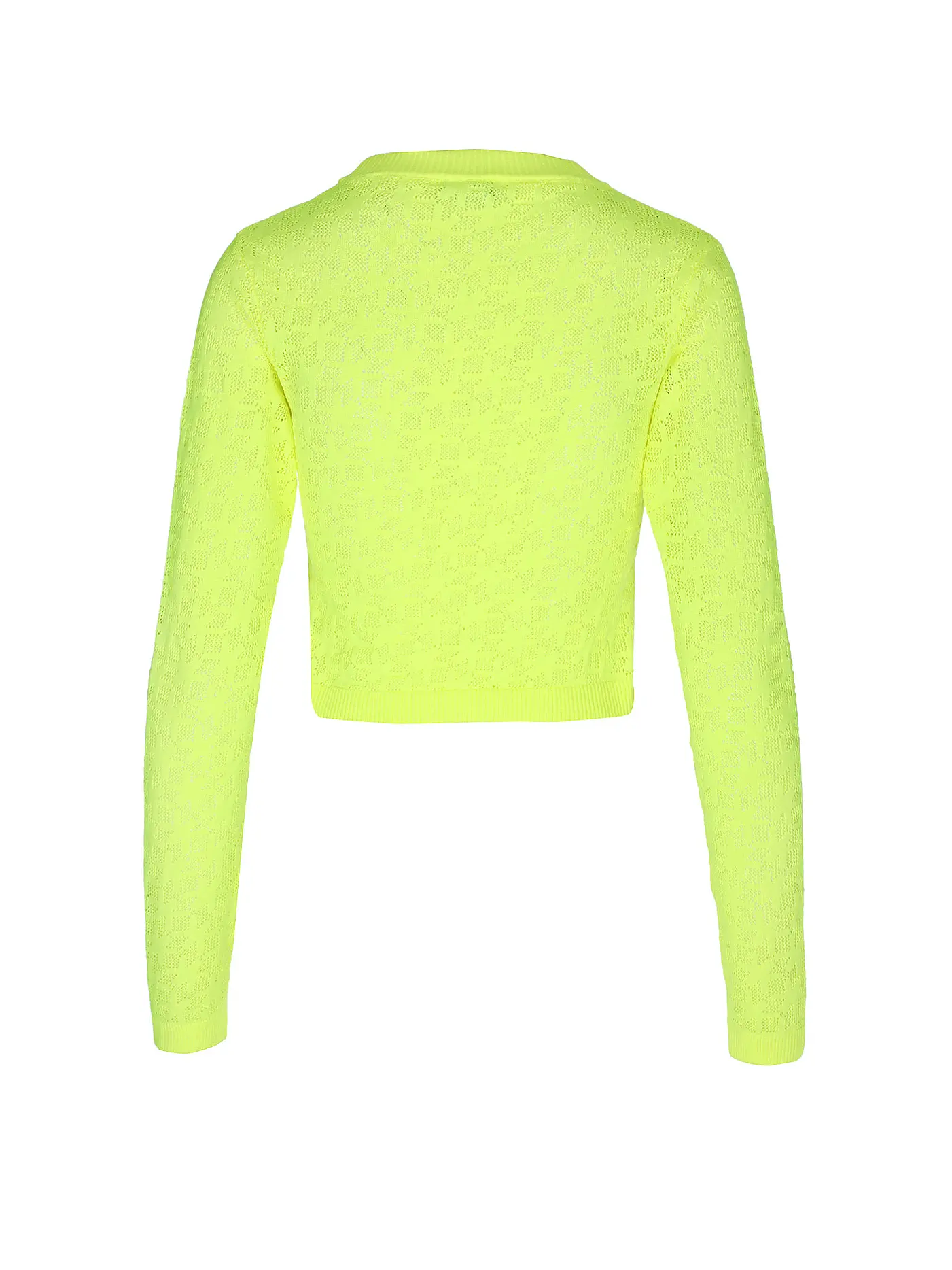 KARO KAUER | Pullover Cropped Fit | gelb