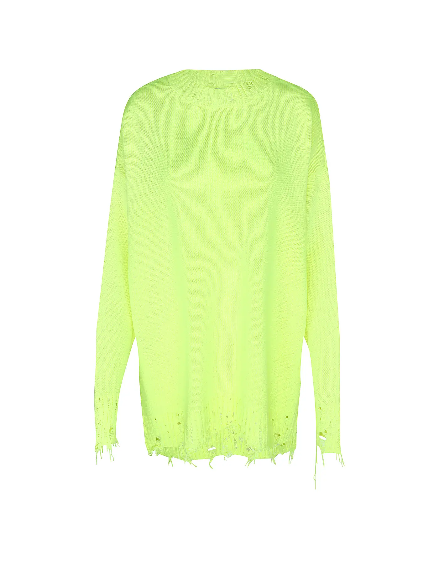 KARO KAUER | Pullover Oversized Fit | gelb