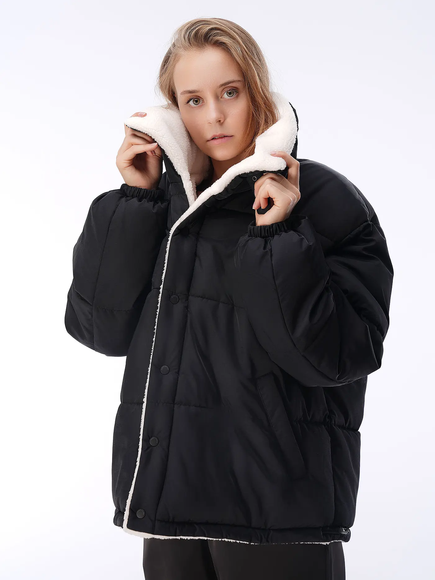 KARO KAUER | Steppjacke | schwarz