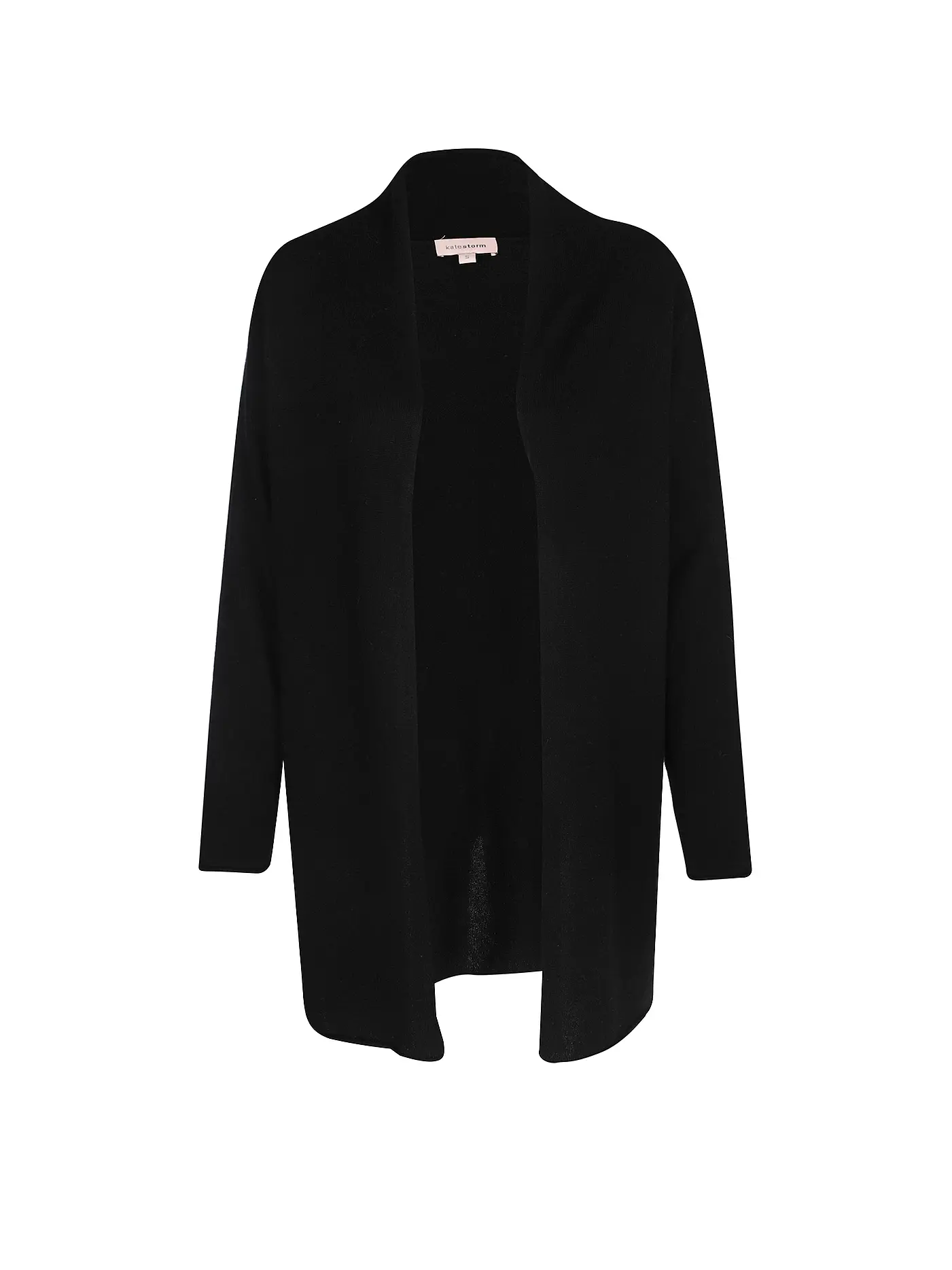 KATESTORM | Kaschmir Strickjacke  | schwarz