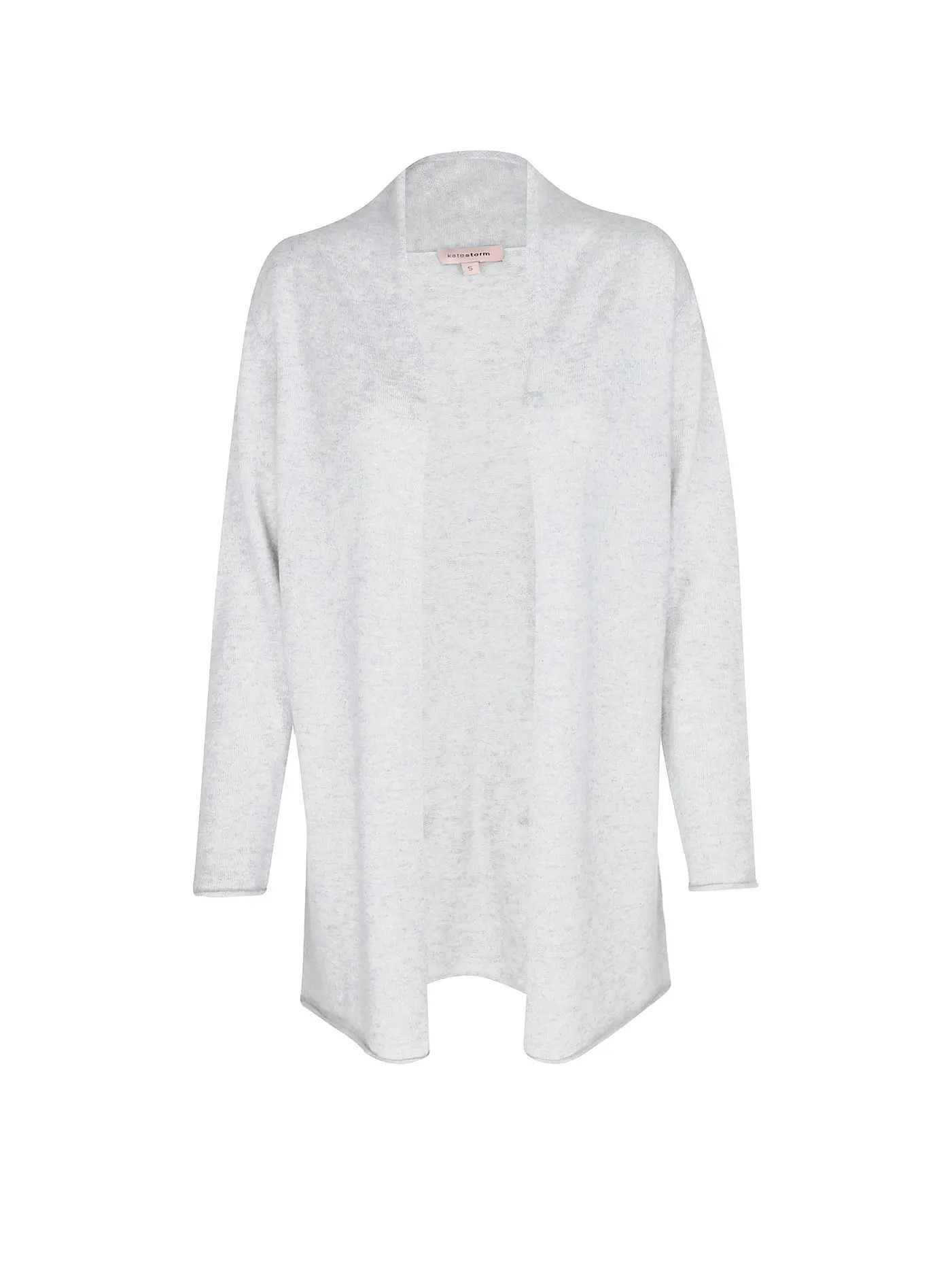 KATESTORM | Kaschmir Strickjacke  | grau