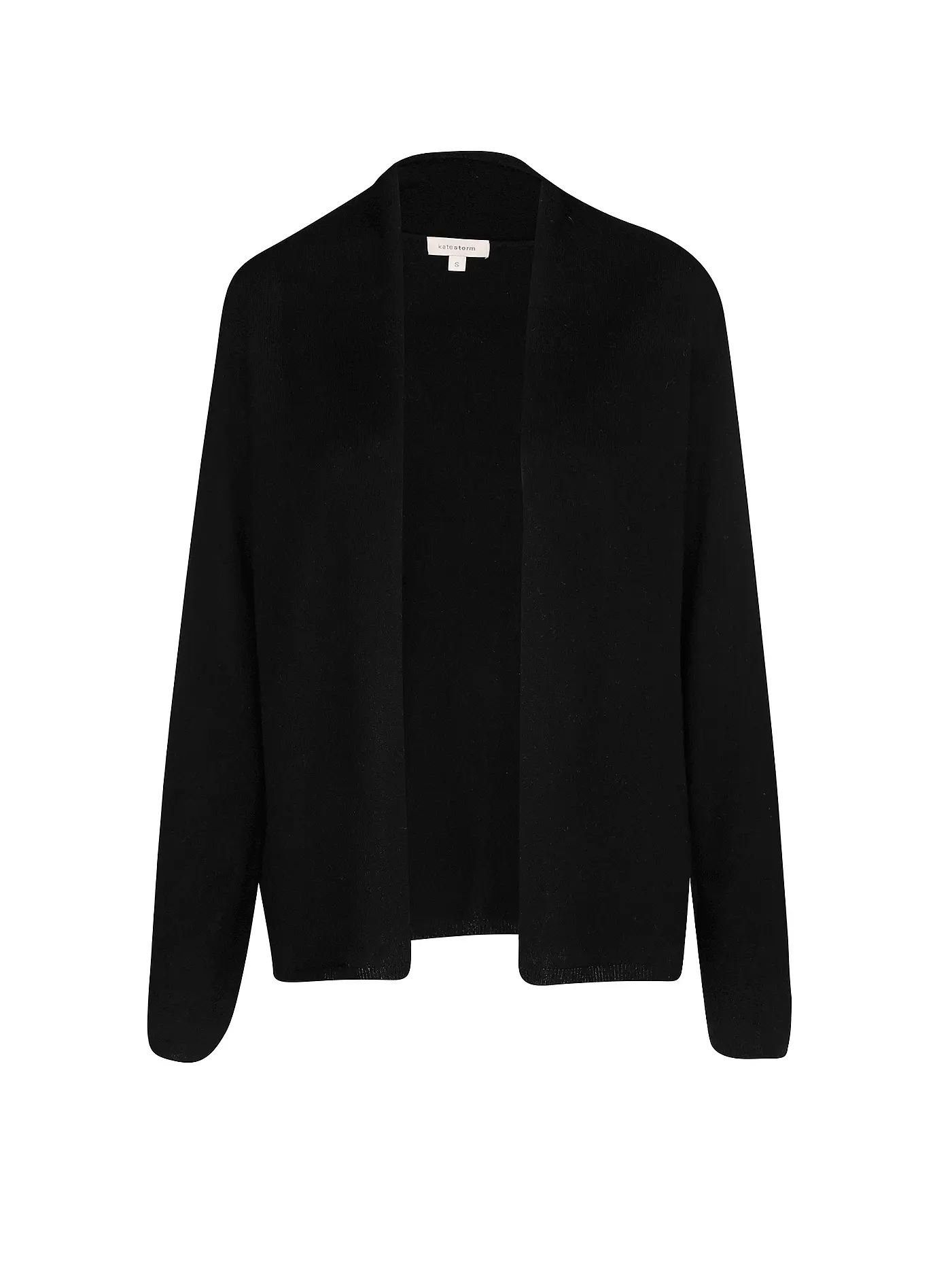 KATESTORM | Kaschmir Strickjacke | schwarz