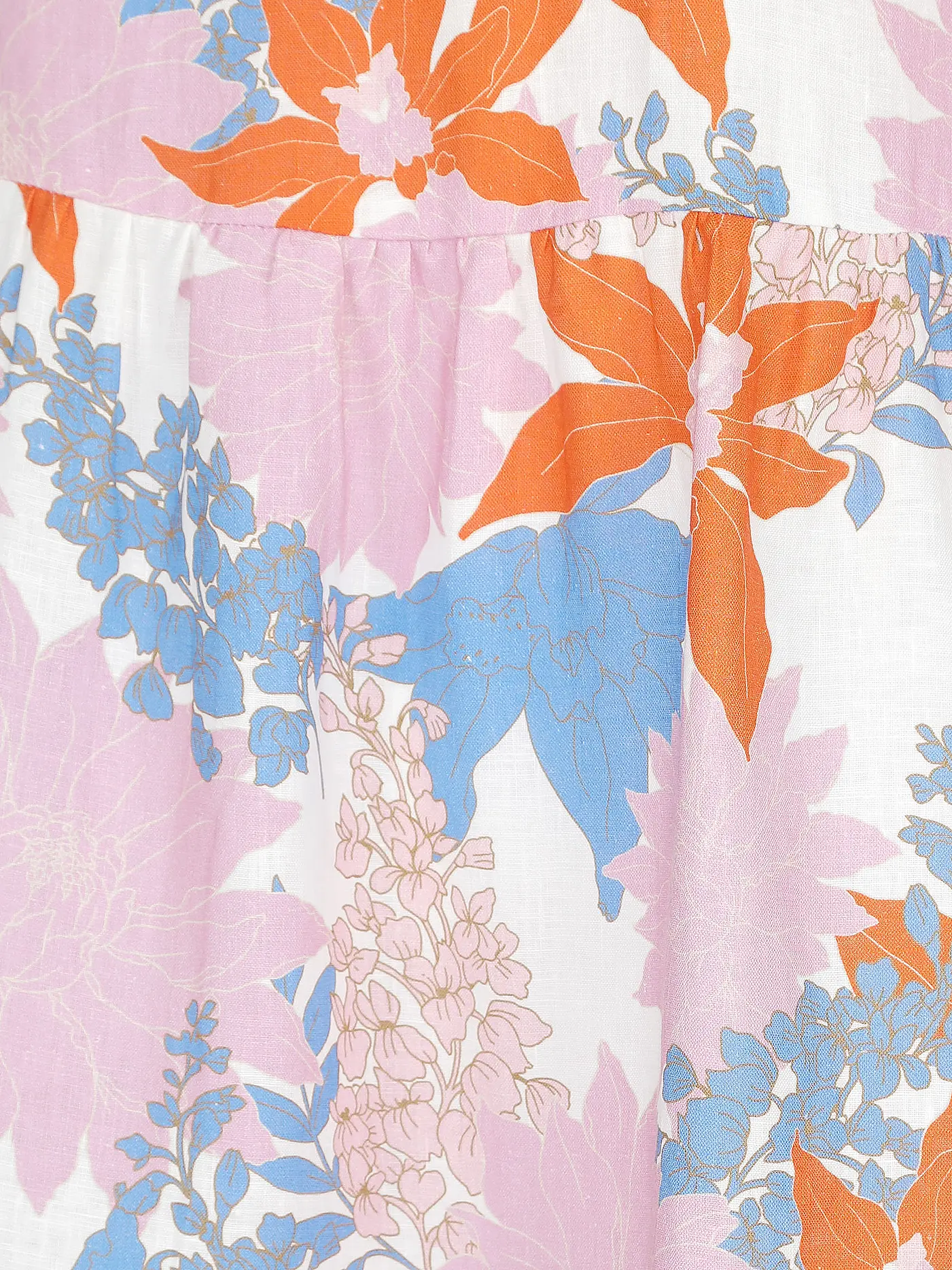 KATESTORM | Leinenkleid  | bunt