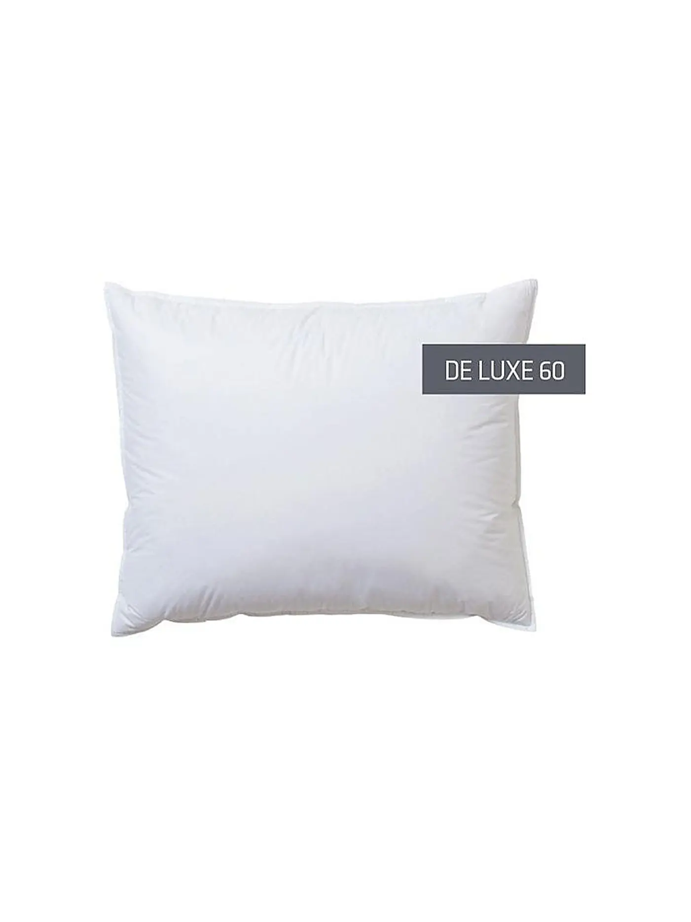 KAUFFMANN | Kissen "De Luxe 60" 70x90cm (840g Weich) | weiss