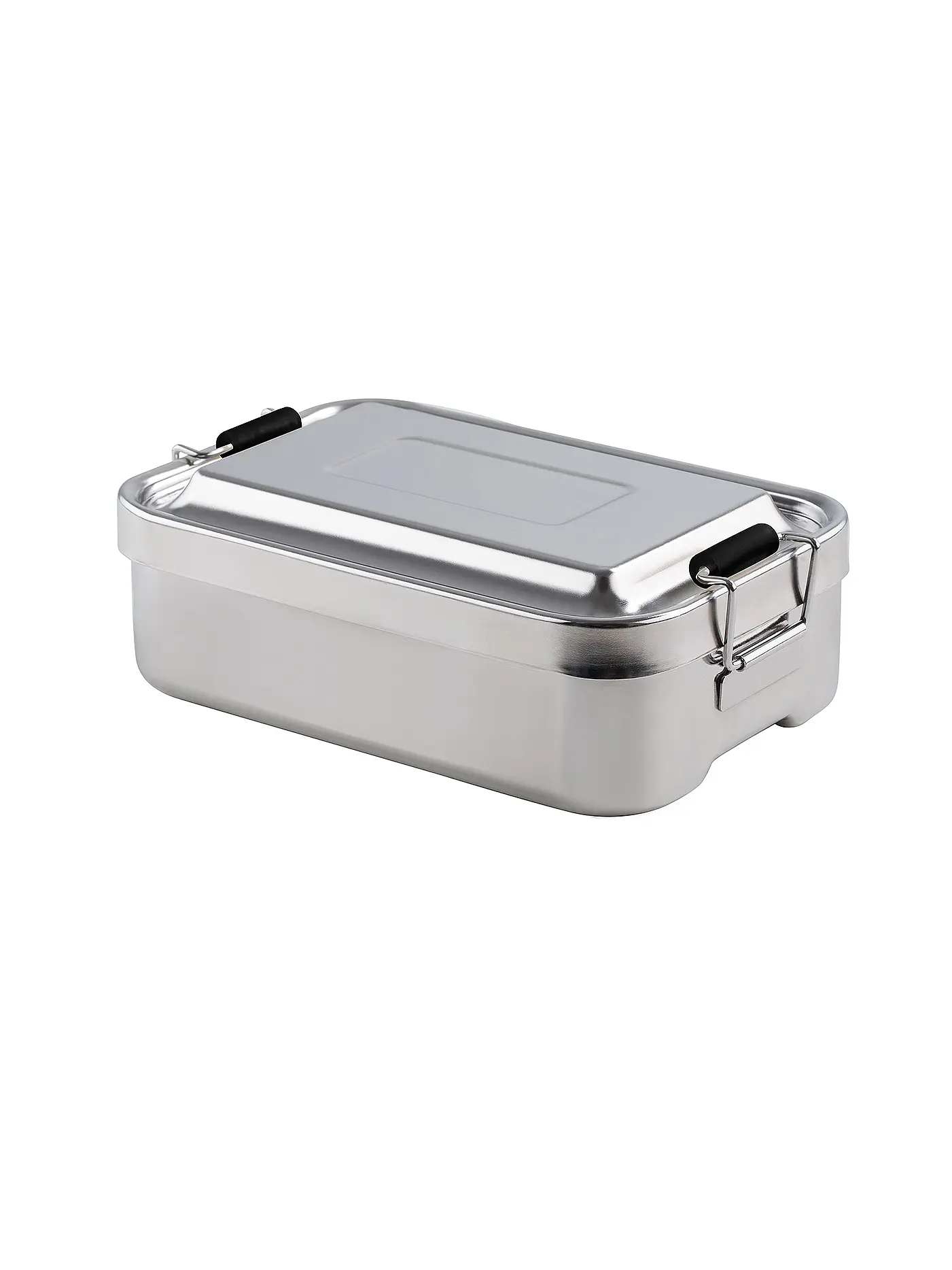 KELOMAT | Lunchbox 23x15cm Edelstahl | silber