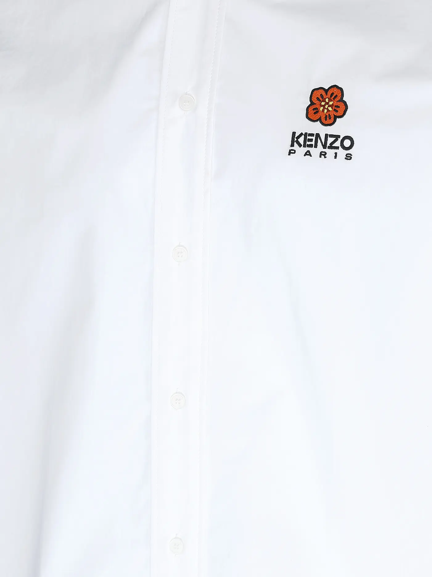 KENZO | Hemd Casual Fit BOKE | weiss