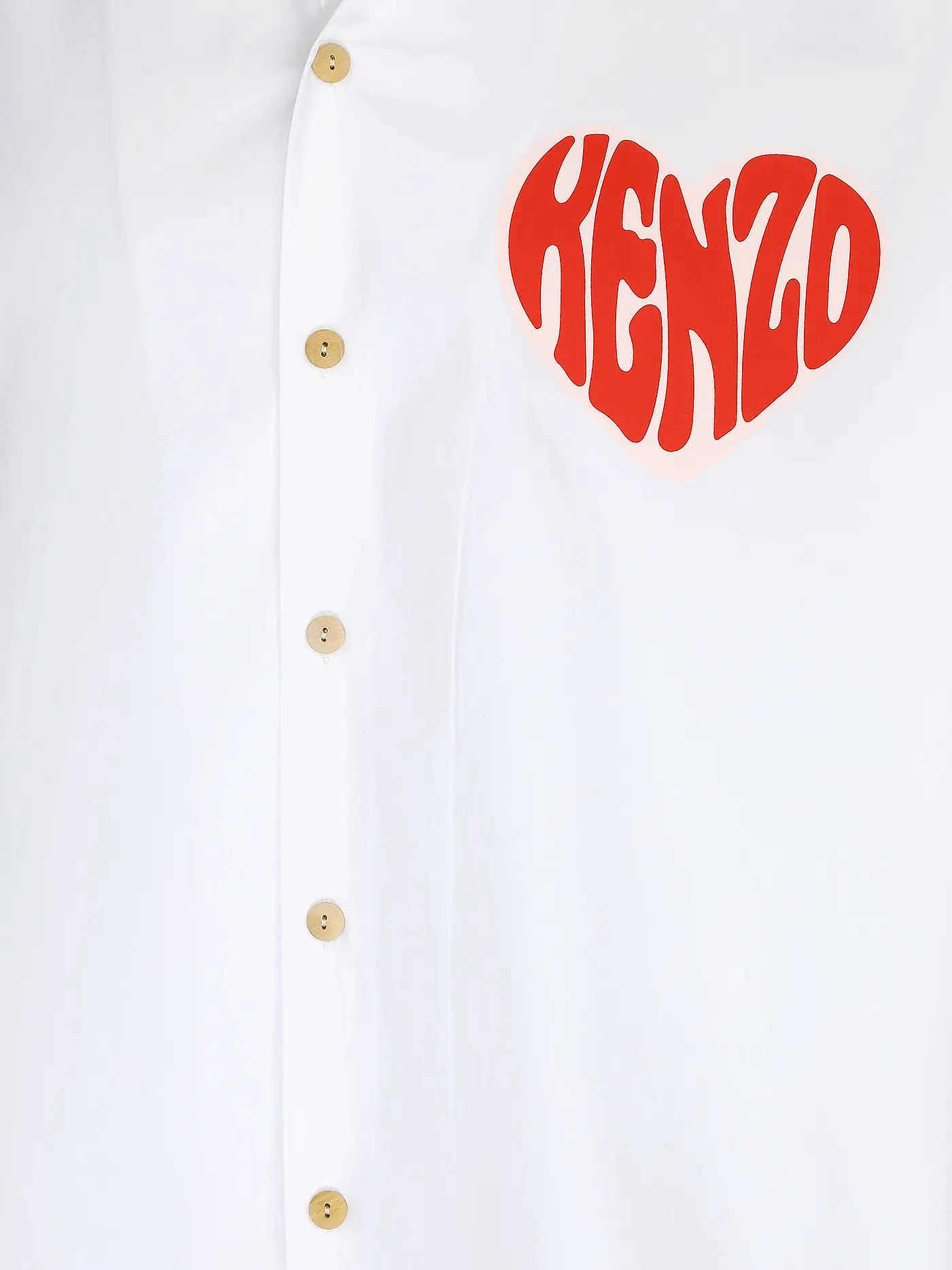KENZO | Hemd Oversized Fit   | weiss