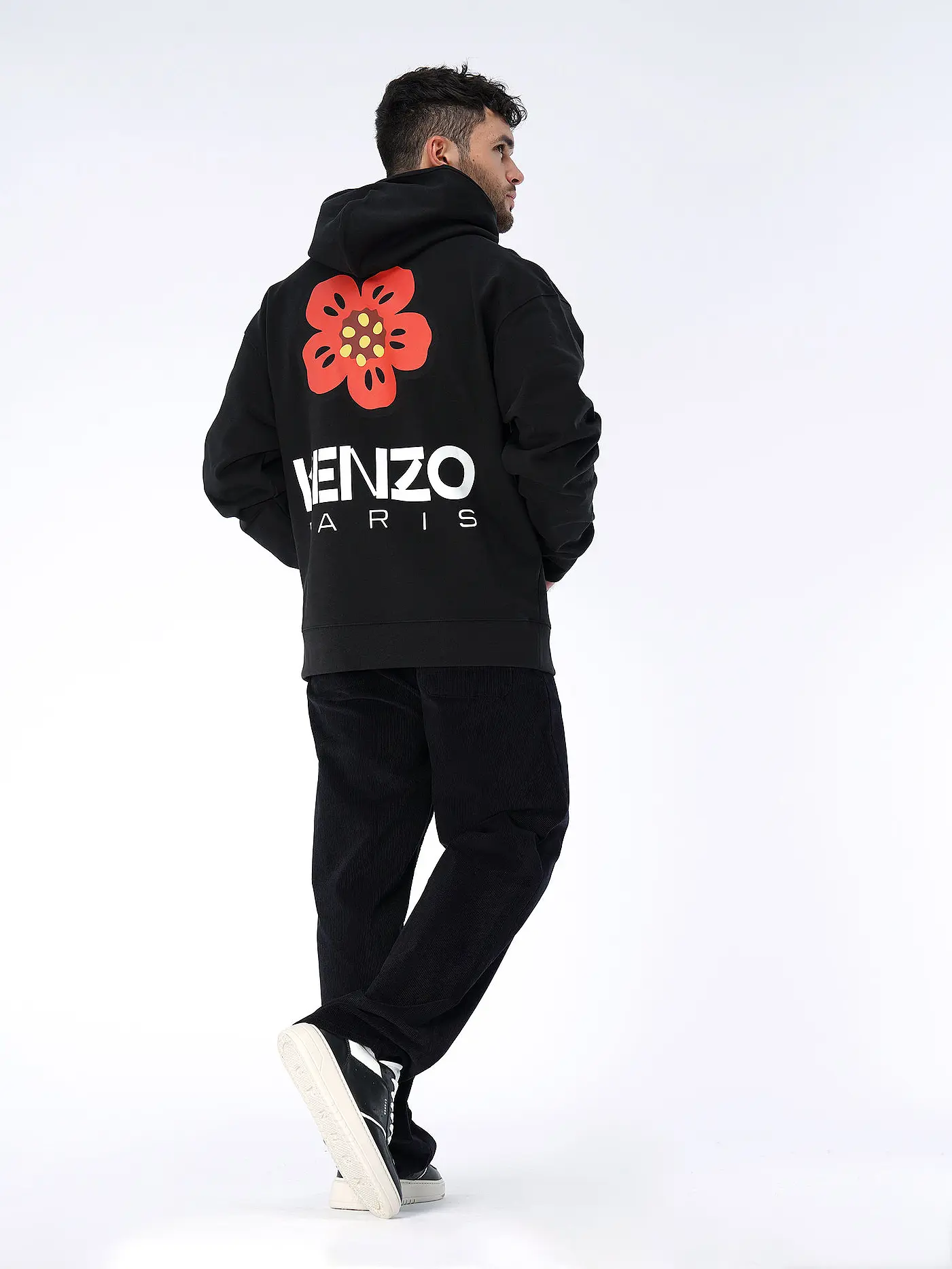KENZO | Kapuzensweater - Hoodie BOKE FLOWER | schwarz