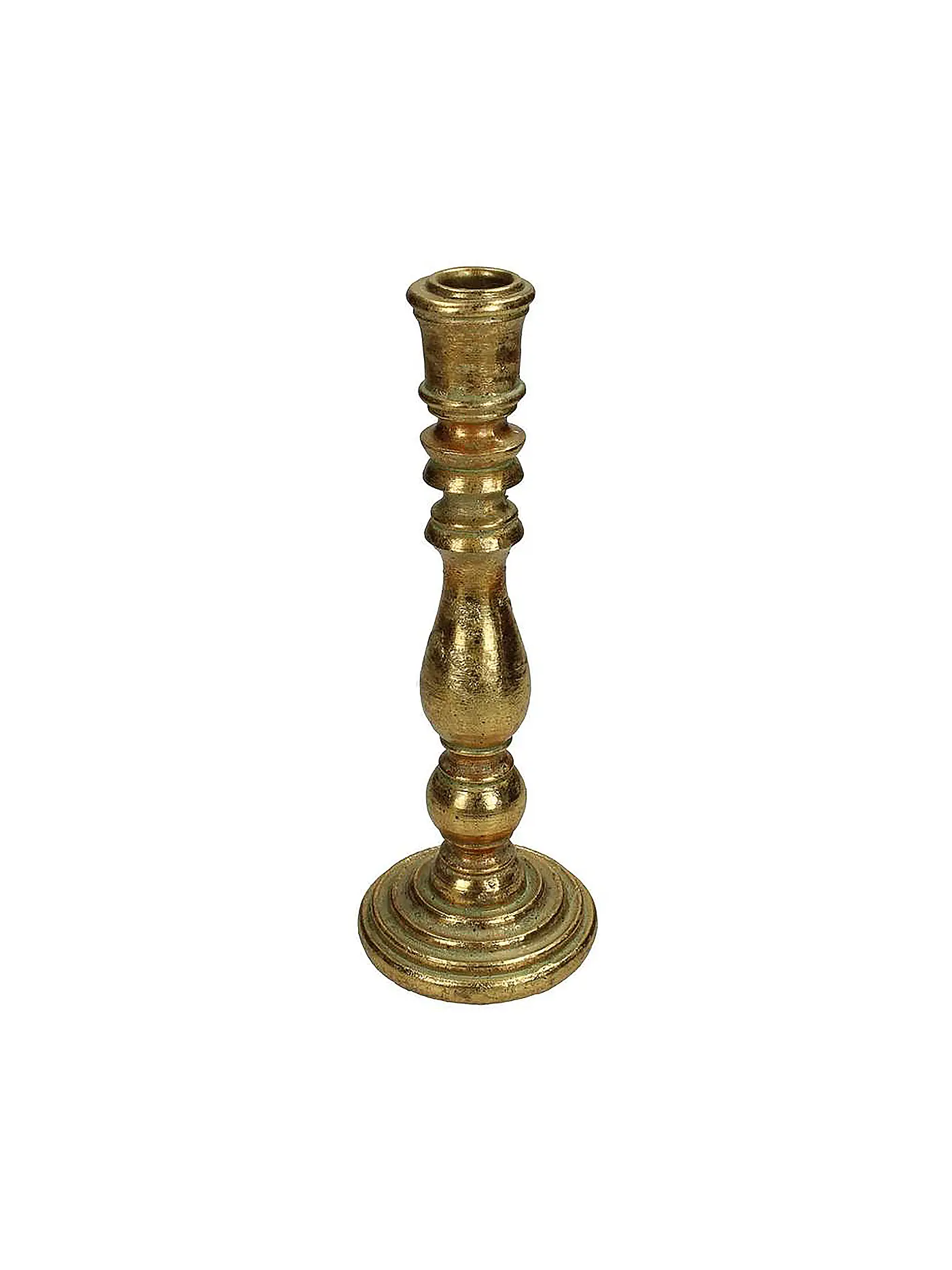 KERSTEN | Weihnachts Kerzenleuchter 24cm | gold