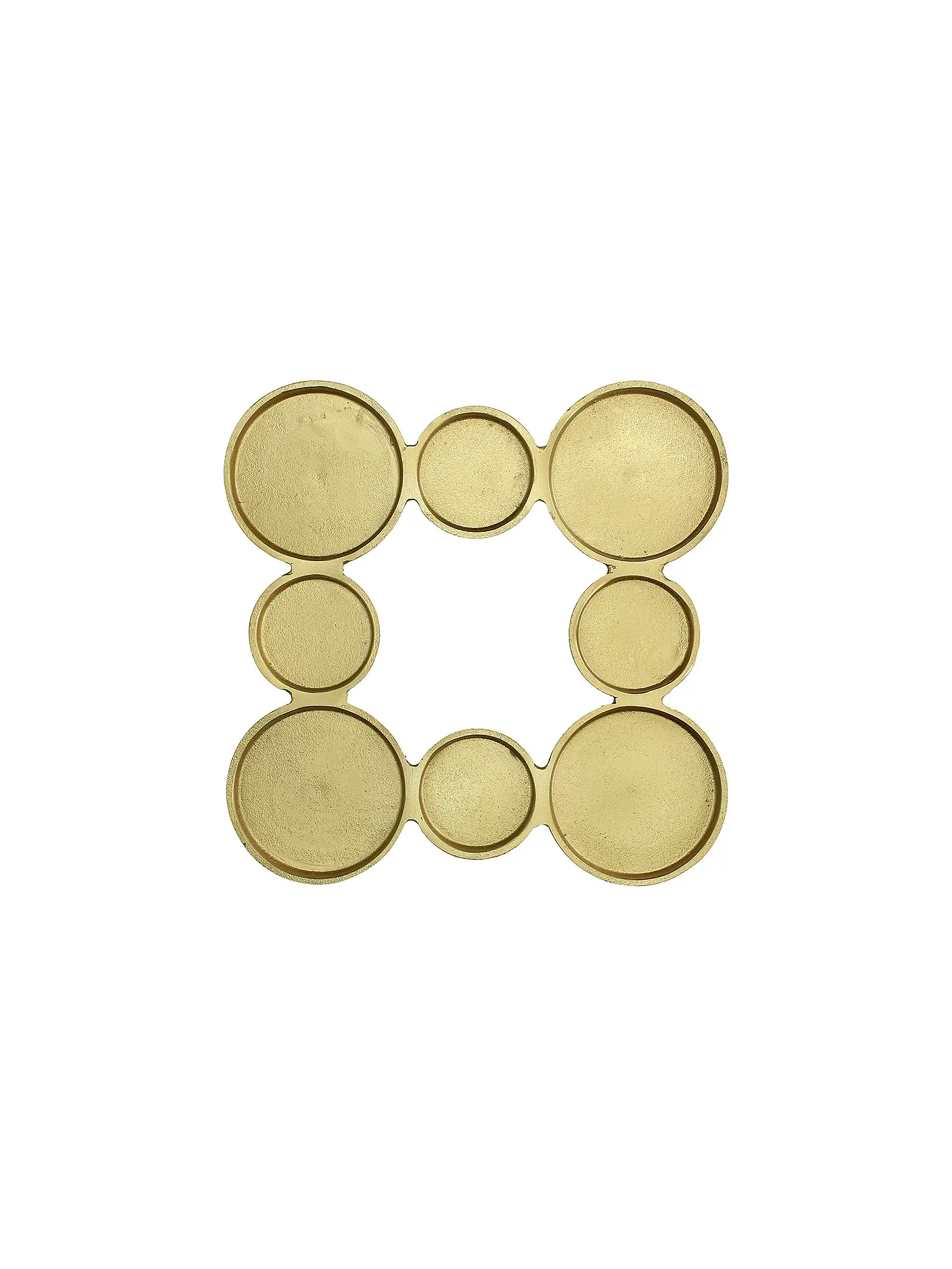 KERSTEN | Weihnachts Kerzentablett 31x39cm | gold